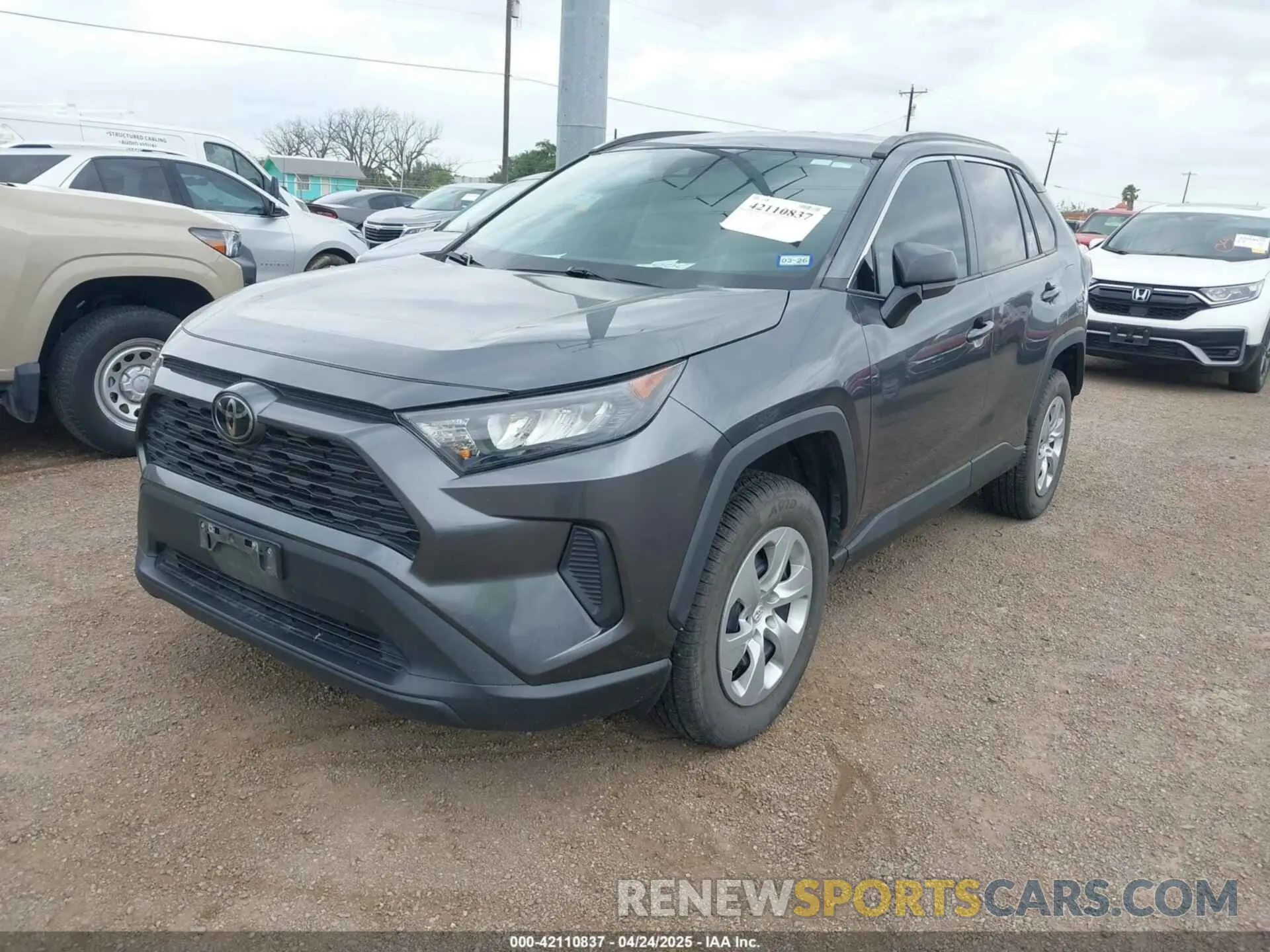 2 Photograph of a damaged car 2T3H1RFV2MC117086 TOYOTA RAV4 2021
