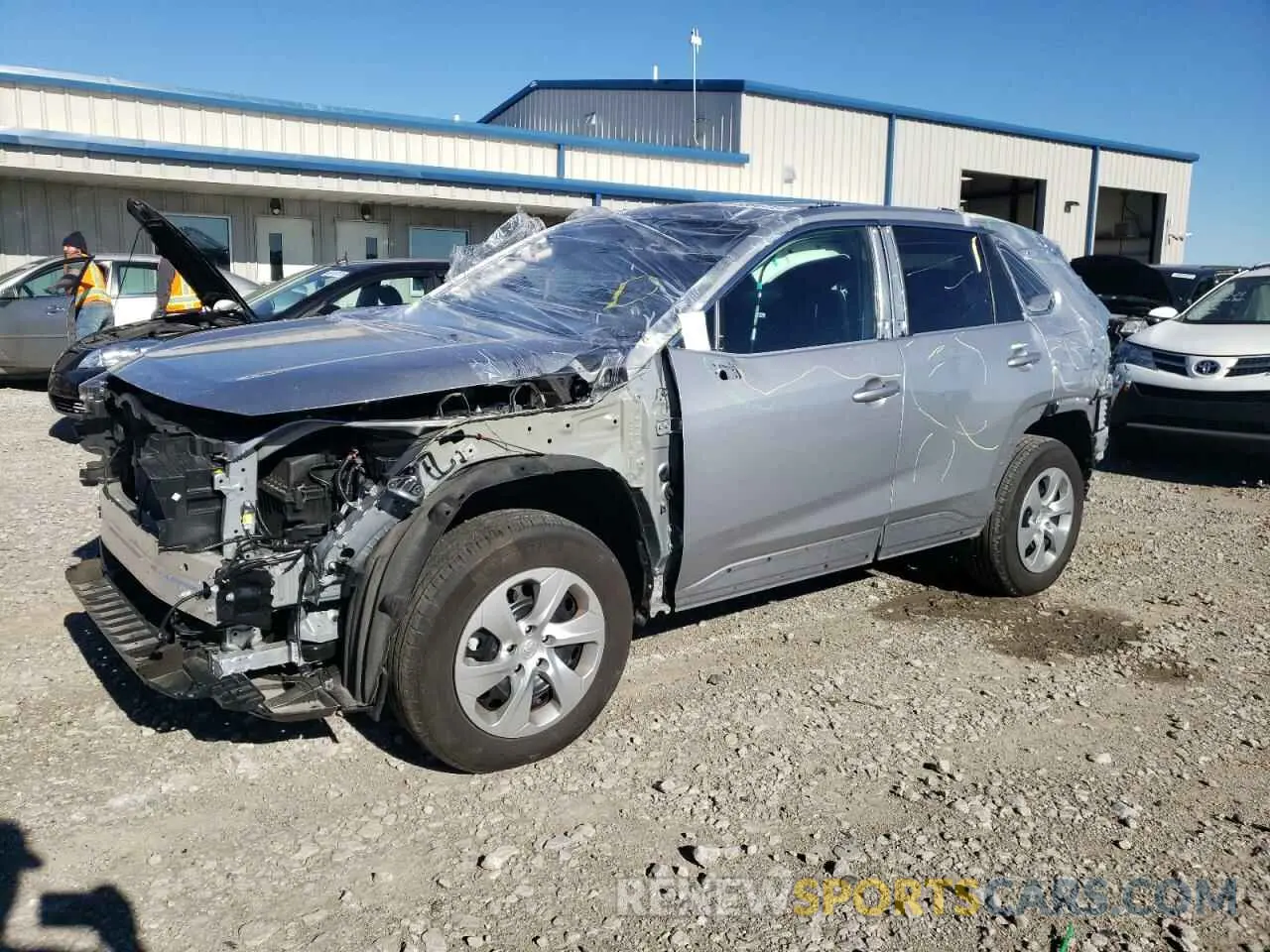 2 Photograph of a damaged car 2T3H1RFV2MC117234 TOYOTA RAV4 2021