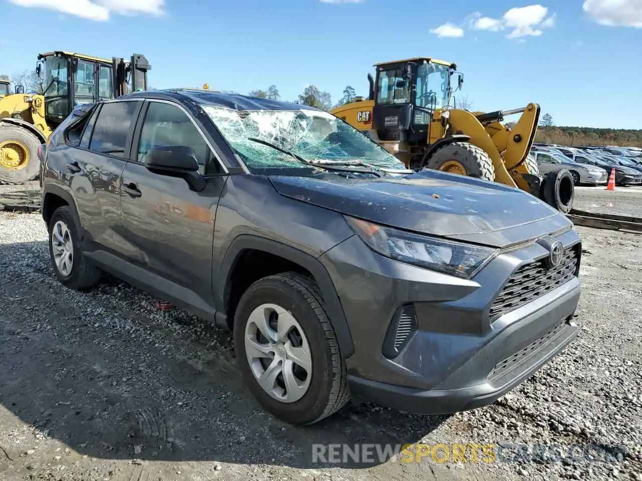 4 Photograph of a damaged car 2T3H1RFV2MC132932 TOYOTA RAV4 2021