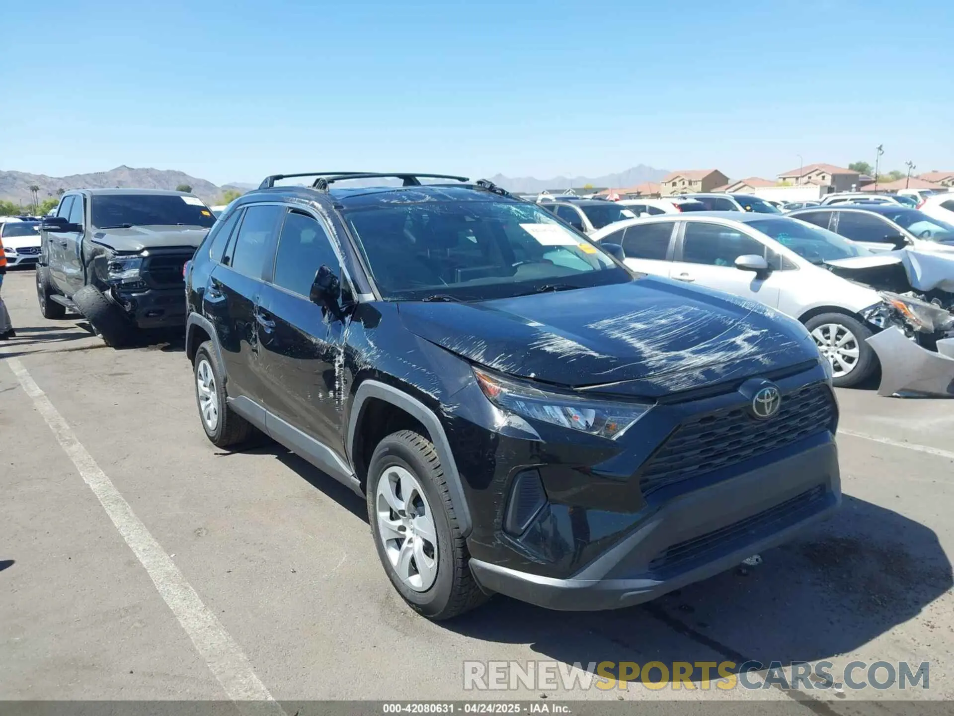 6 Photograph of a damaged car 2T3H1RFV2MC134521 TOYOTA RAV4 2021
