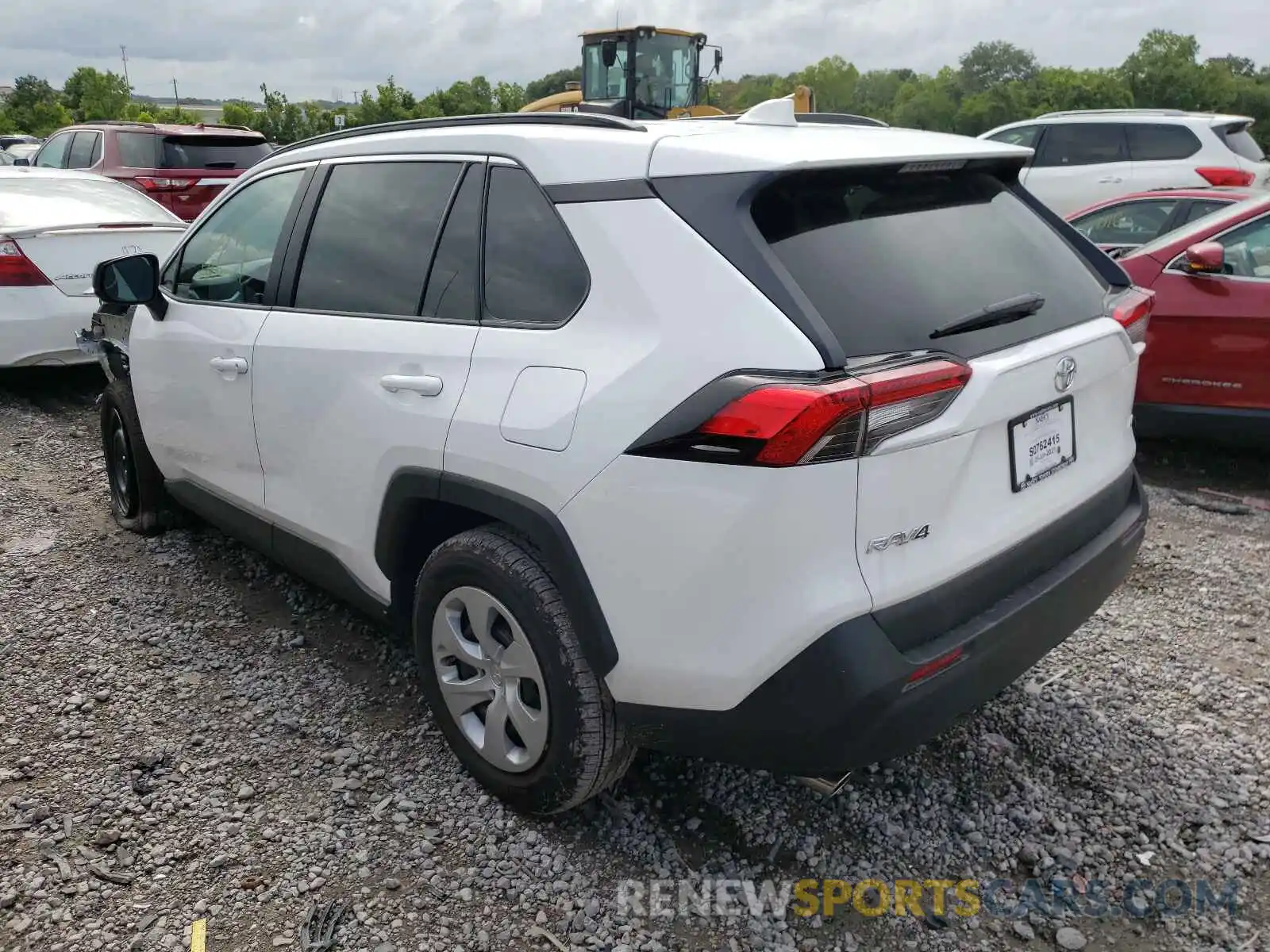 3 Photograph of a damaged car 2T3H1RFV2MC134809 TOYOTA RAV4 2021