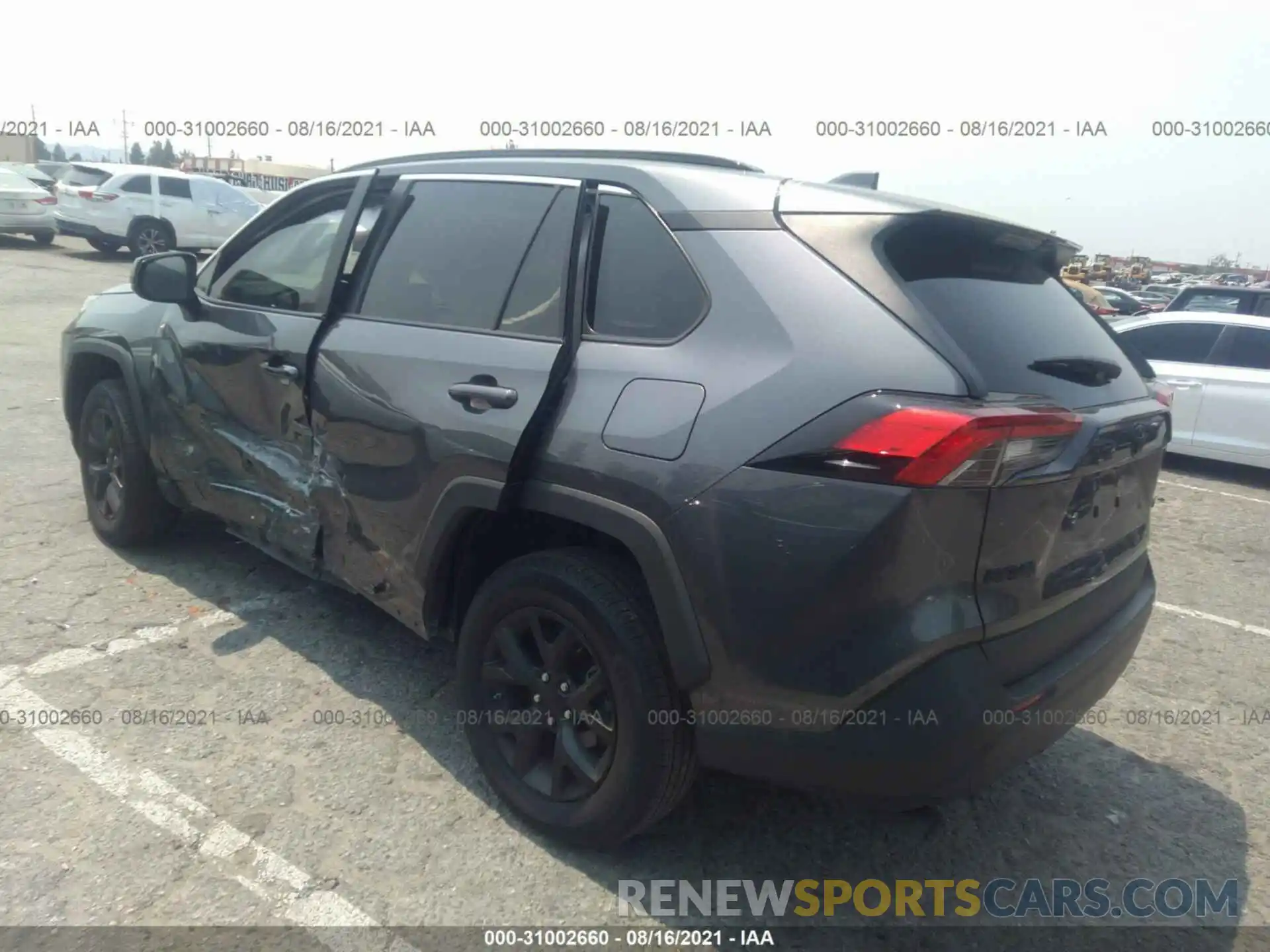 3 Photograph of a damaged car 2T3H1RFV2MC140030 TOYOTA RAV4 2021