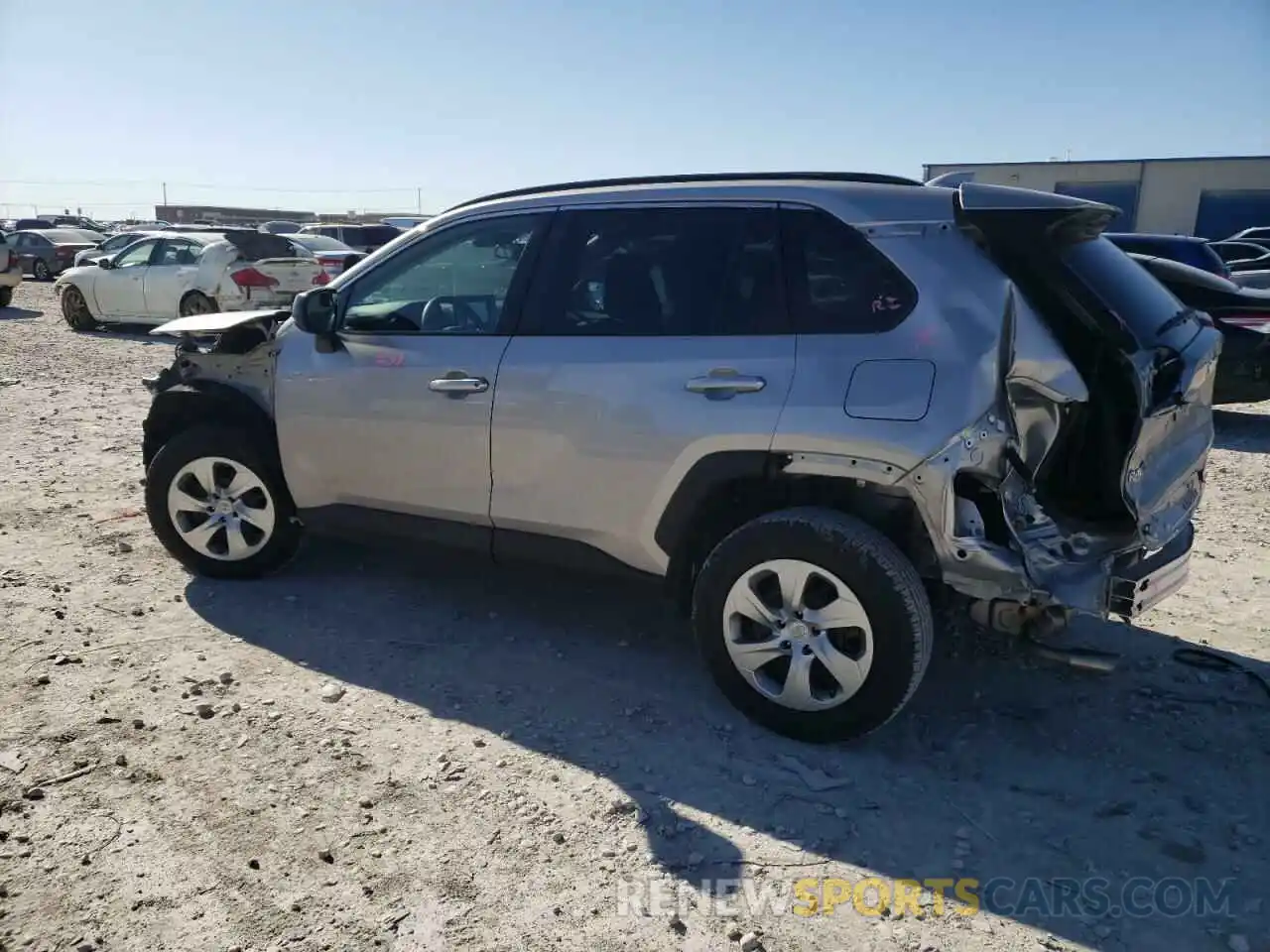 2 Photograph of a damaged car 2T3H1RFV2MC150301 TOYOTA RAV4 2021