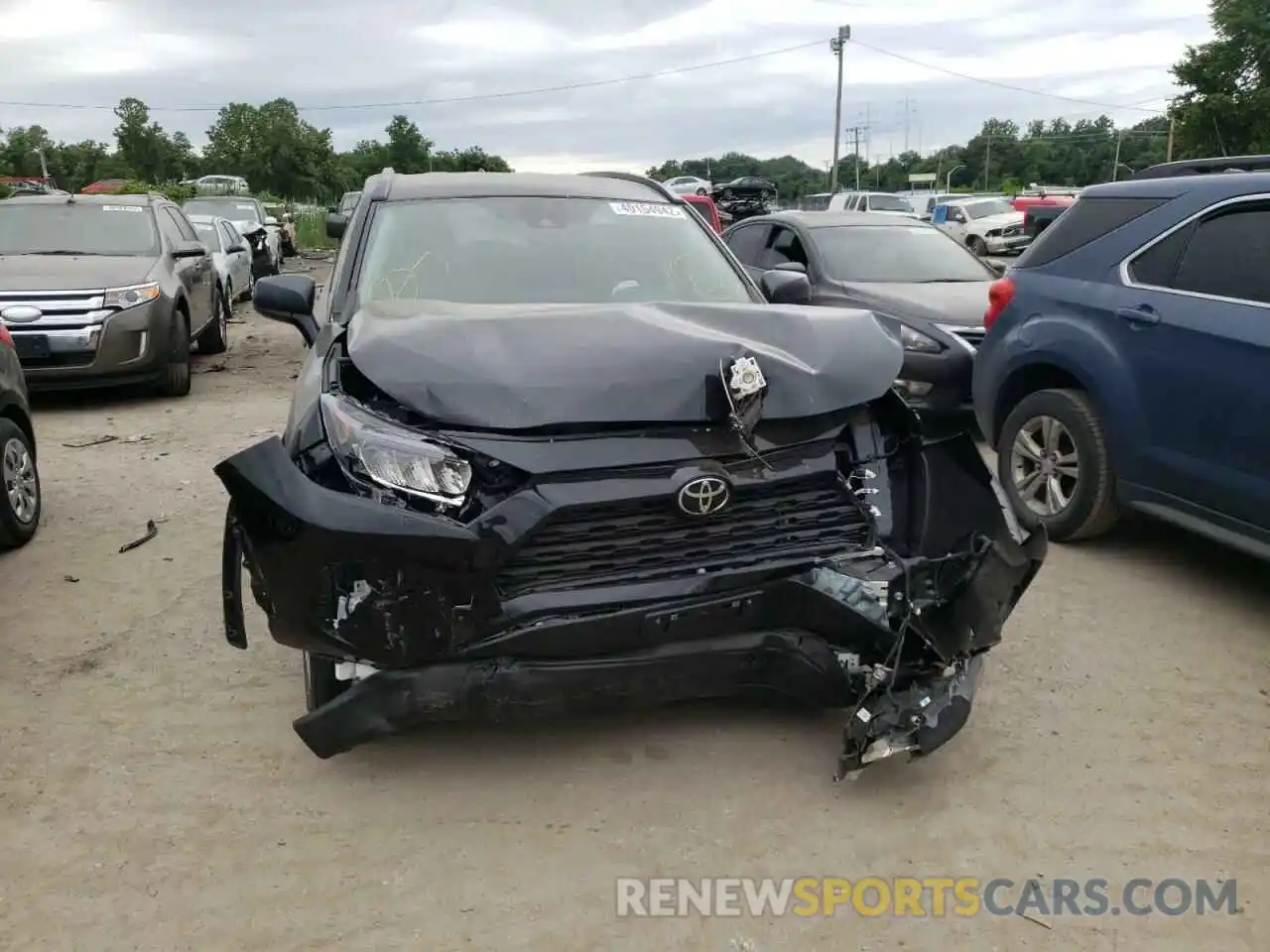 9 Photograph of a damaged car 2T3H1RFV2MC156177 TOYOTA RAV4 2021