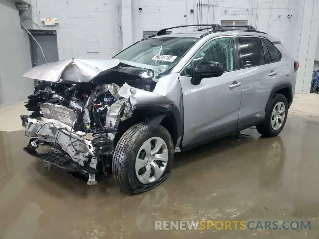 1 Photograph of a damaged car 2T3H1RFV2MC156342 TOYOTA RAV4 2021