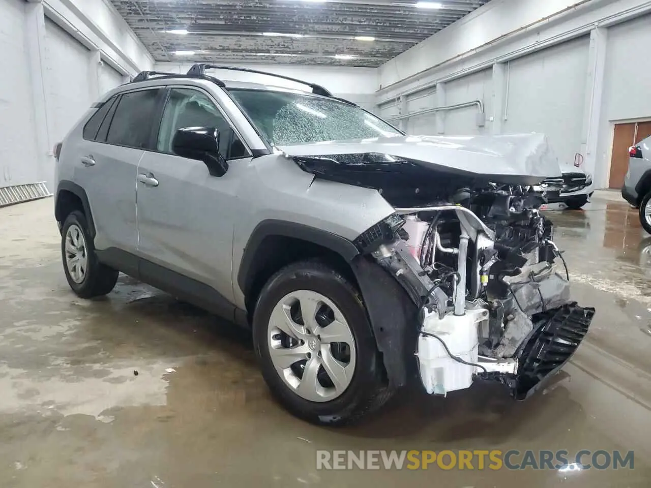4 Photograph of a damaged car 2T3H1RFV2MC156342 TOYOTA RAV4 2021