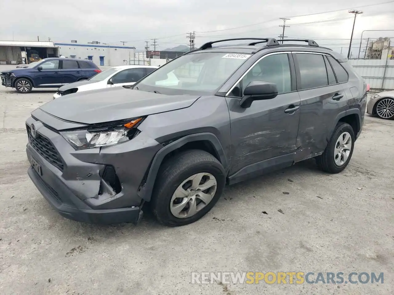 1 Photograph of a damaged car 2T3H1RFV2MC165431 TOYOTA RAV4 2021