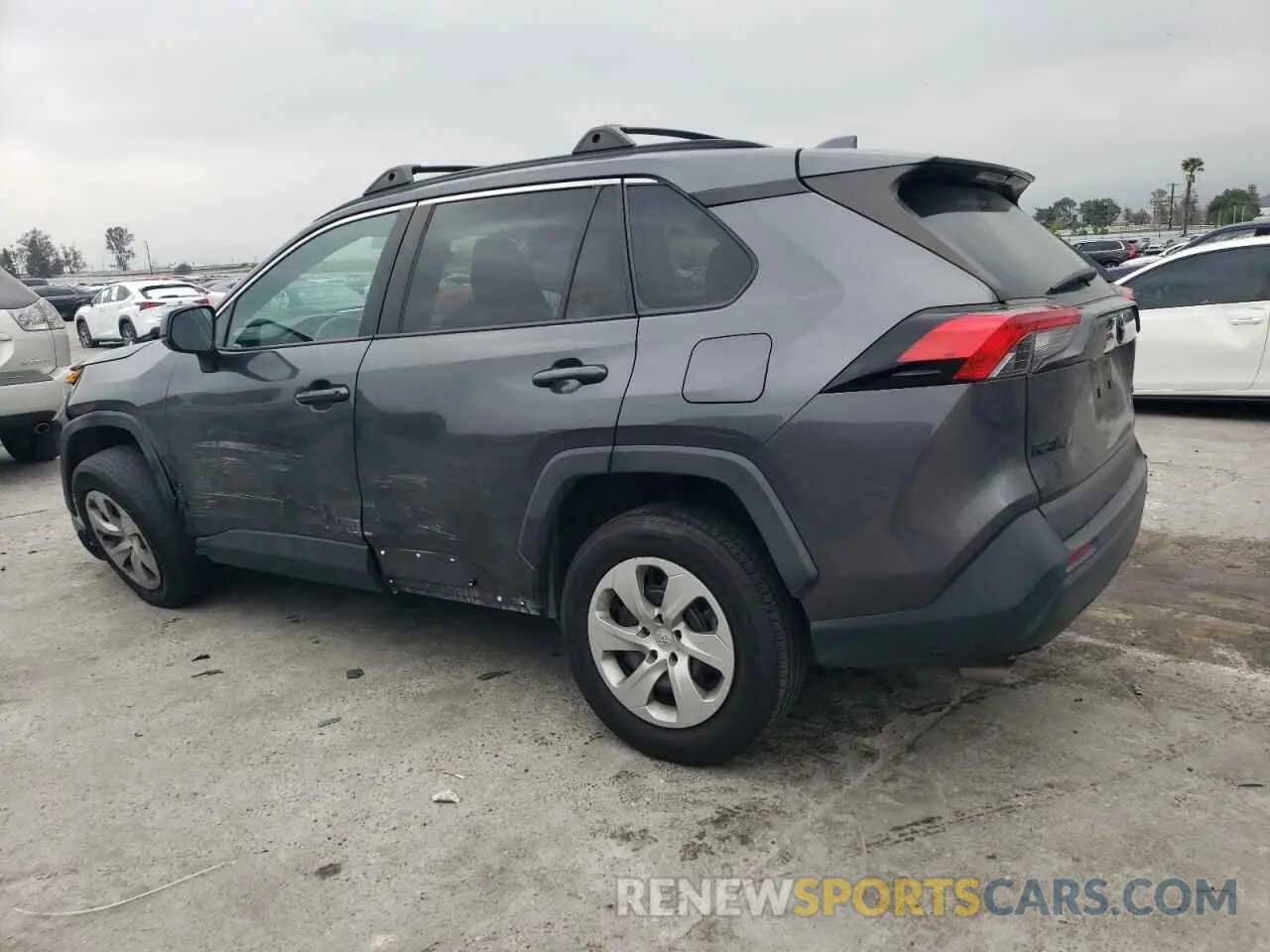 2 Photograph of a damaged car 2T3H1RFV2MC165431 TOYOTA RAV4 2021