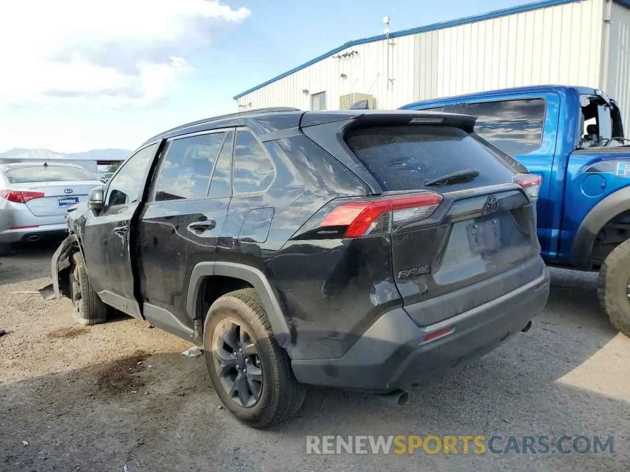 2 Photograph of a damaged car 2T3H1RFV2MC166790 TOYOTA RAV4 2021
