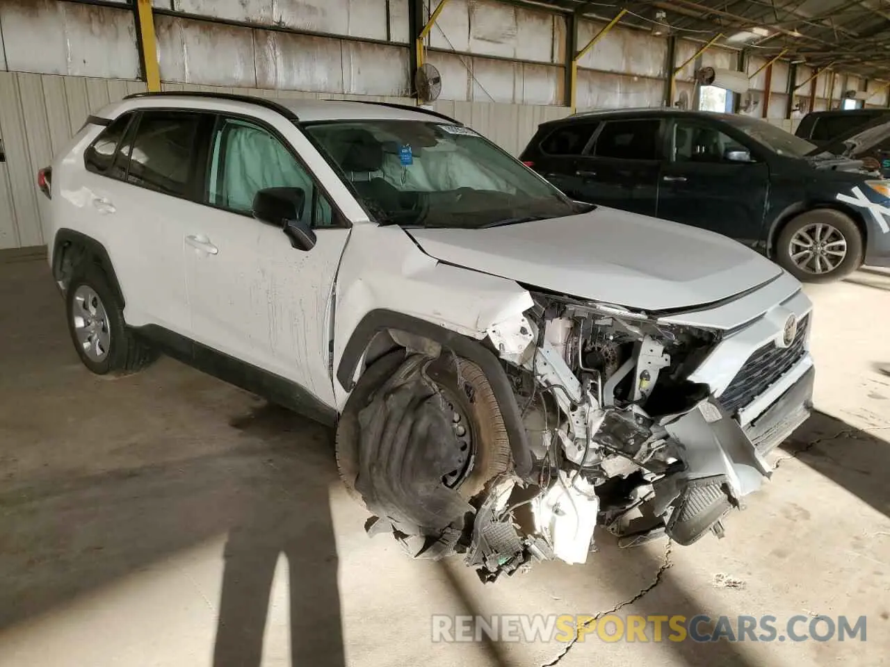 4 Photograph of a damaged car 2T3H1RFV2MW130354 TOYOTA RAV4 2021
