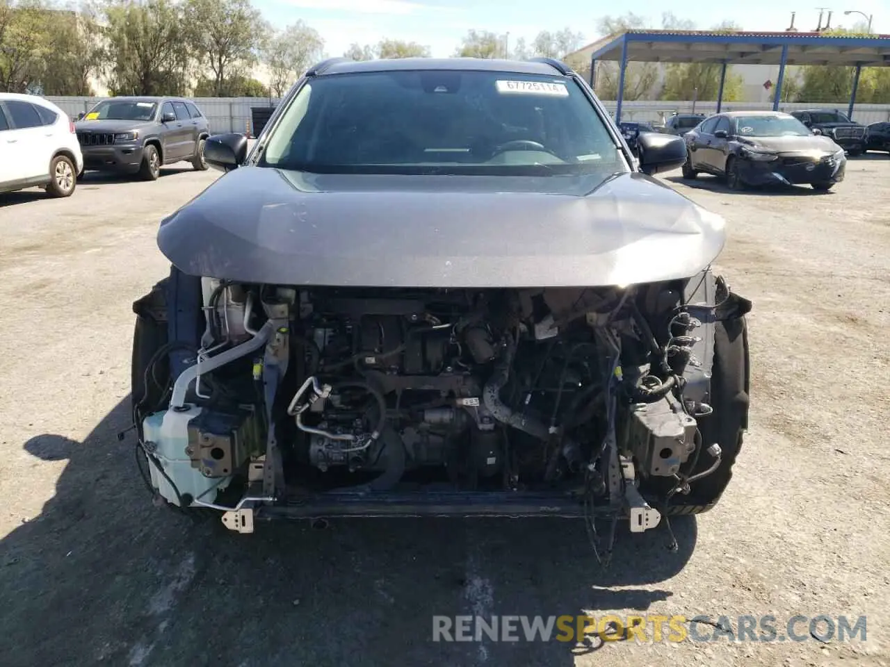 5 Photograph of a damaged car 2T3H1RFV2MW135358 TOYOTA RAV4 2021