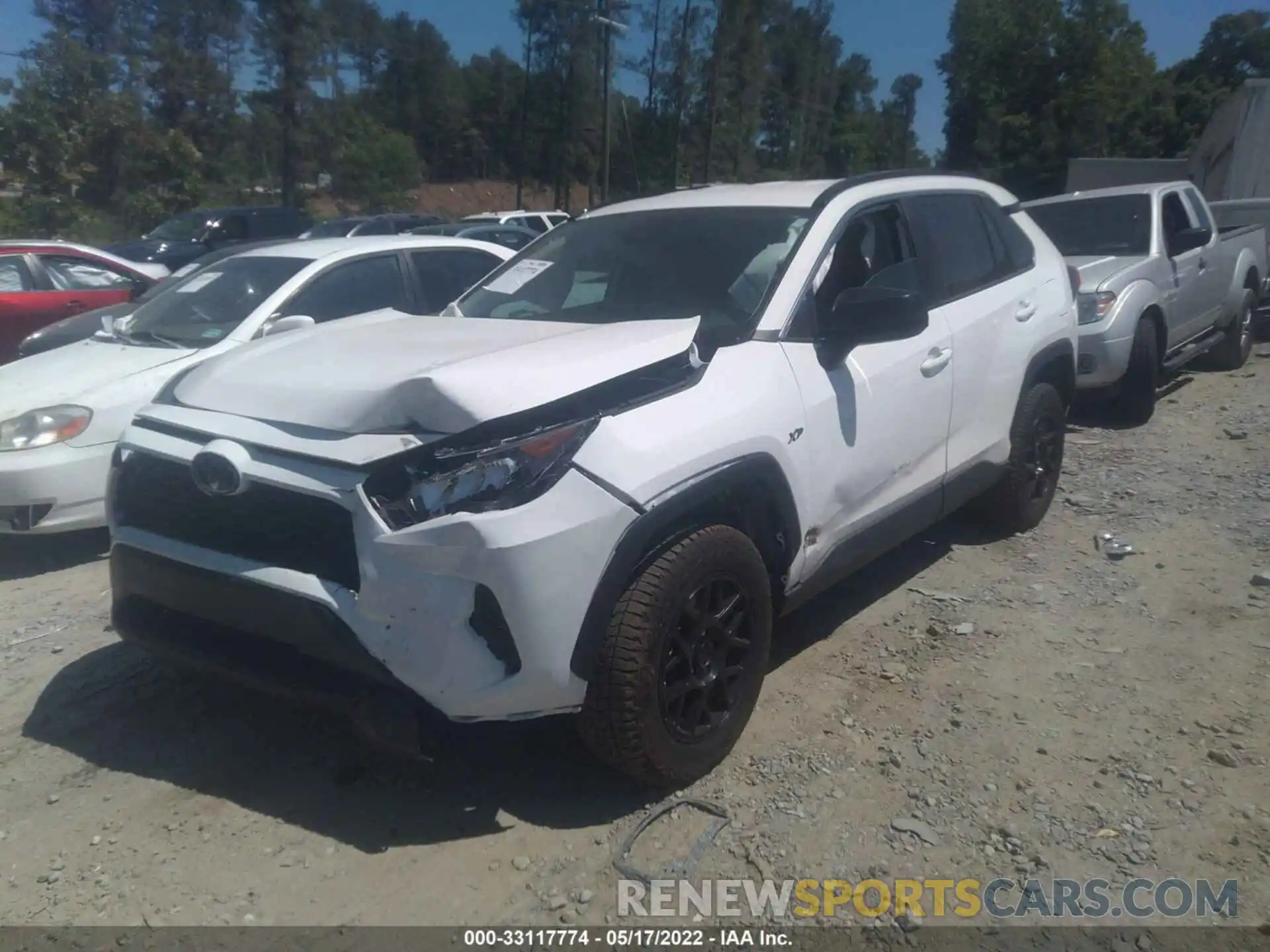 2 Photograph of a damaged car 2T3H1RFV2MW146490 TOYOTA RAV4 2021