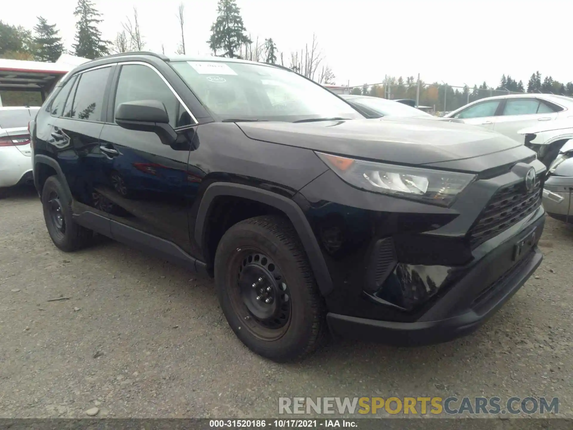 1 Photograph of a damaged car 2T3H1RFV2MW152872 TOYOTA RAV4 2021