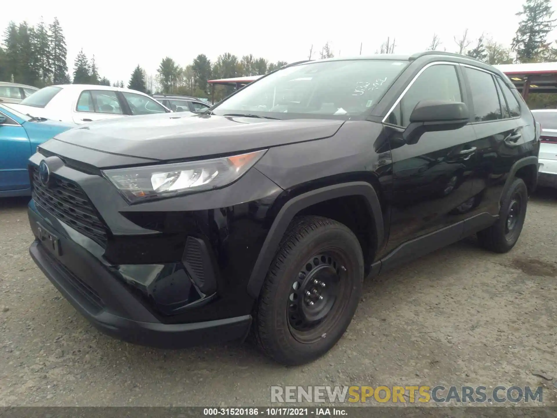 2 Photograph of a damaged car 2T3H1RFV2MW152872 TOYOTA RAV4 2021