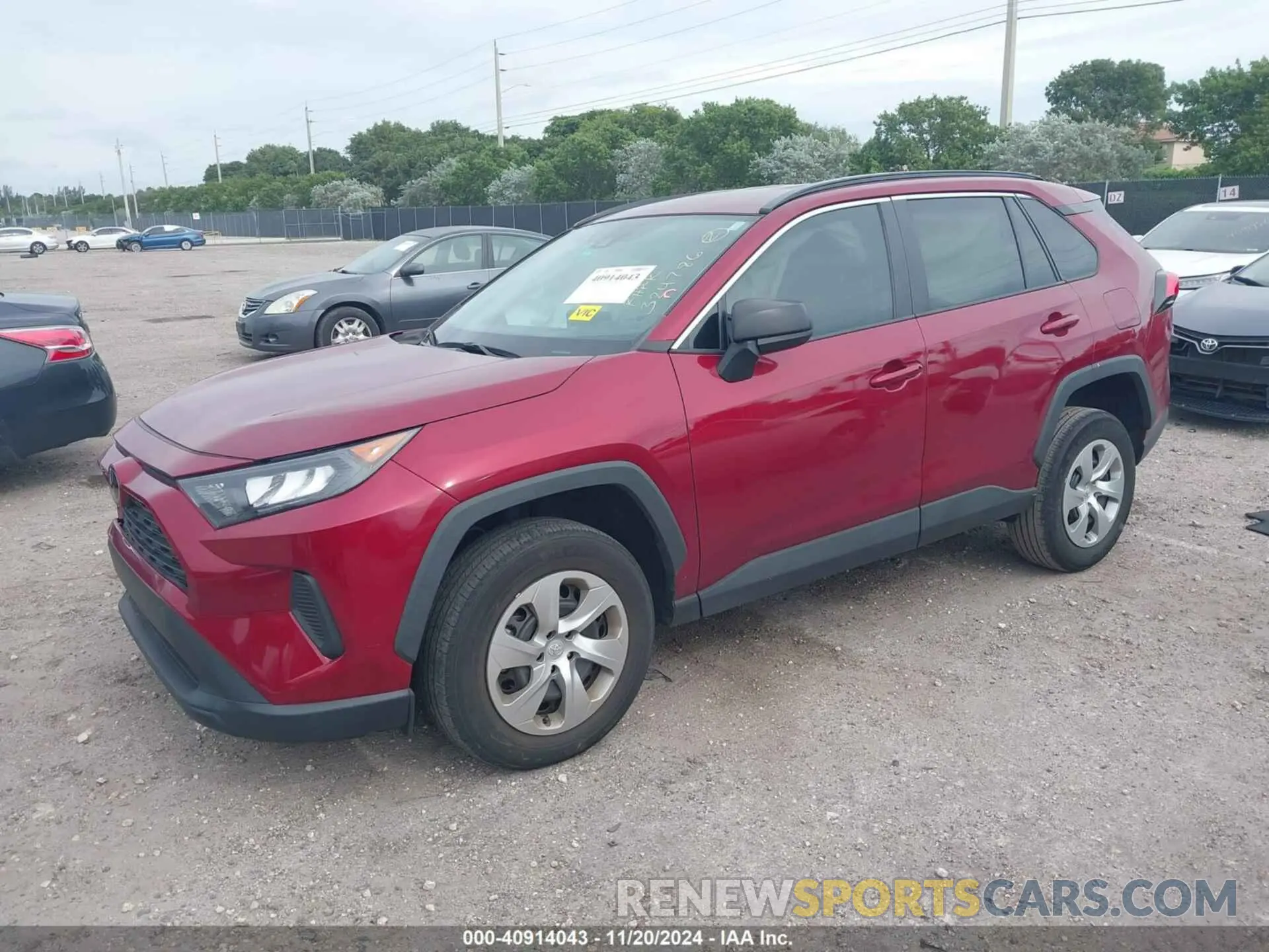 2 Photograph of a damaged car 2T3H1RFV2MW166061 TOYOTA RAV4 2021