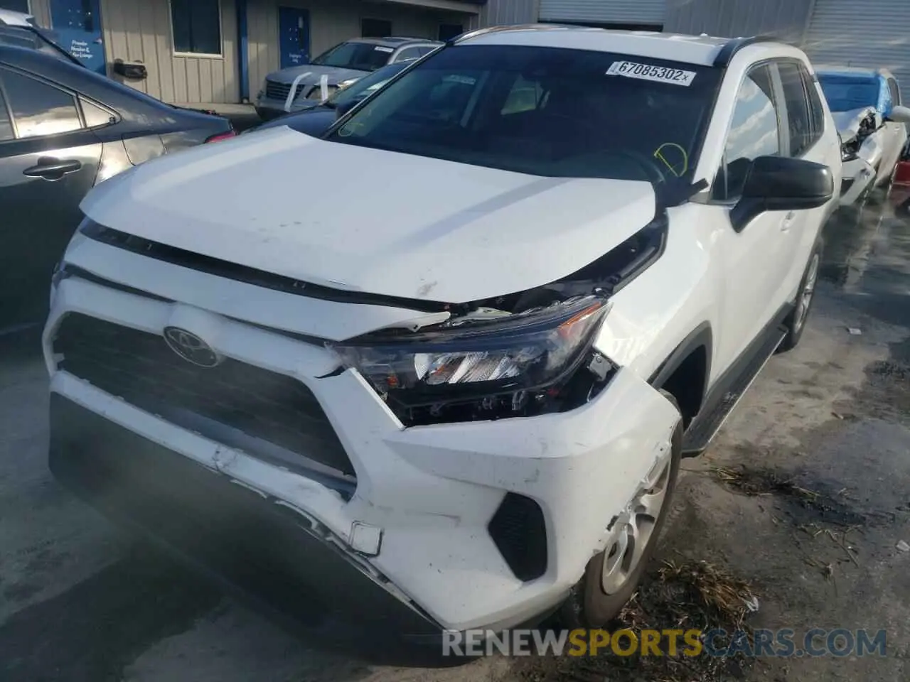 12 Photograph of a damaged car 2T3H1RFV2MW166108 TOYOTA RAV4 2021