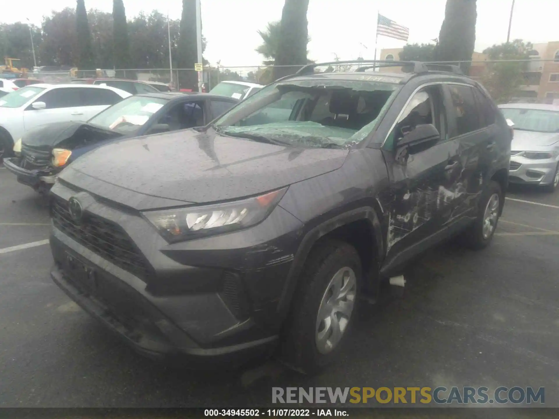 6 Photograph of a damaged car 2T3H1RFV3MC089931 TOYOTA RAV4 2021