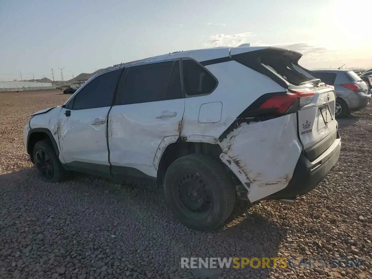 2 Photograph of a damaged car 2T3H1RFV3MC093042 TOYOTA RAV4 2021