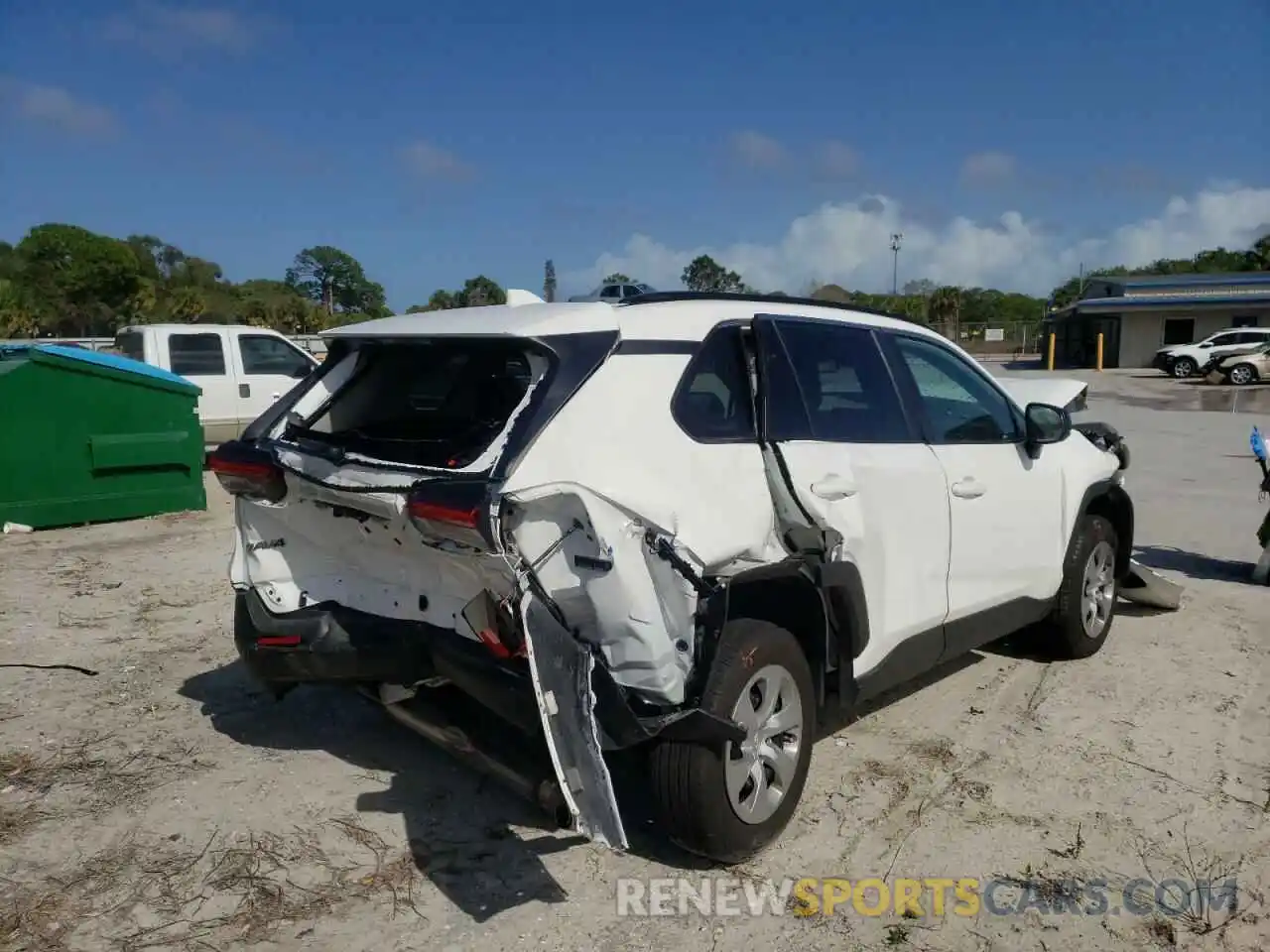 4 Photograph of a damaged car 2T3H1RFV3MC107960 TOYOTA RAV4 2021