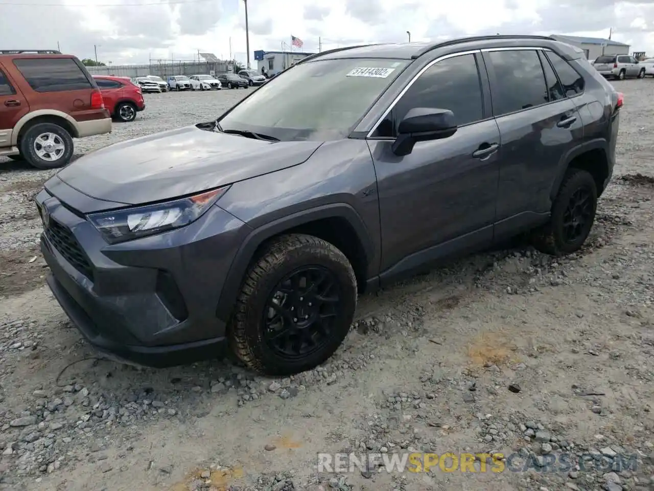 2 Photograph of a damaged car 2T3H1RFV3MC111605 TOYOTA RAV4 2021