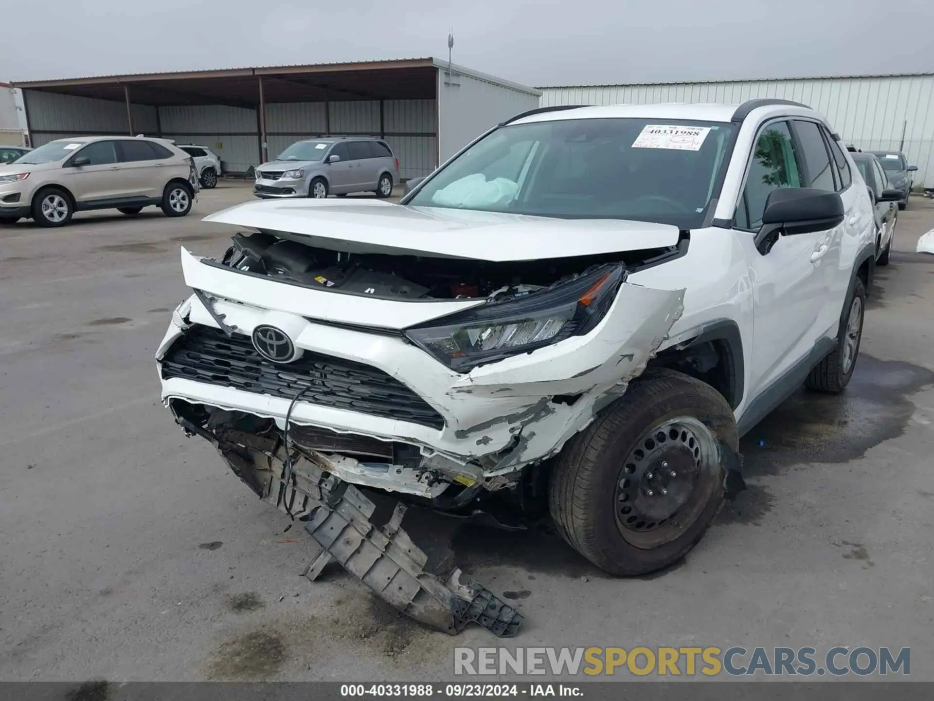 6 Photograph of a damaged car 2T3H1RFV3MC115606 TOYOTA RAV4 2021