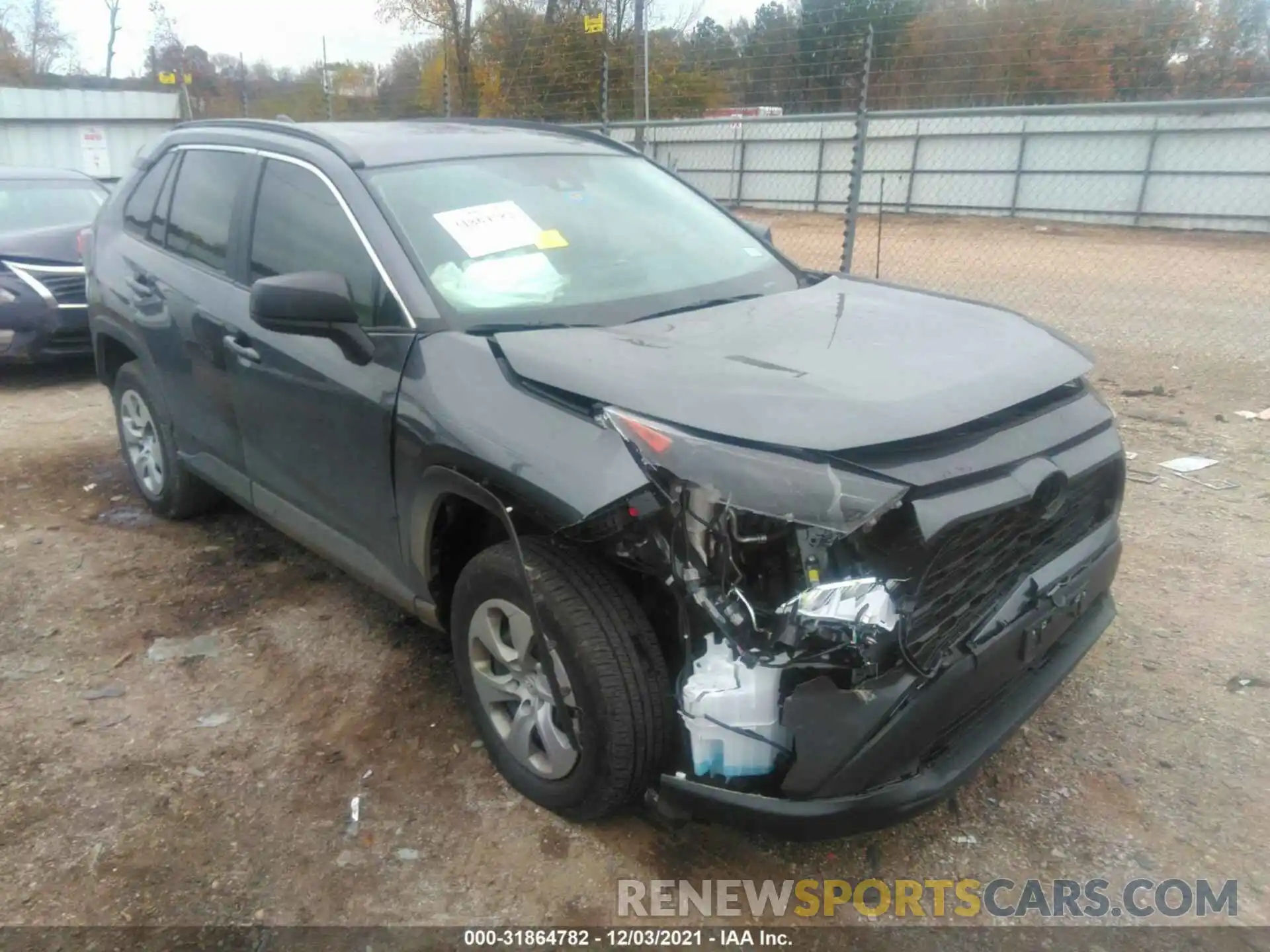 1 Photograph of a damaged car 2T3H1RFV3MC119591 TOYOTA RAV4 2021