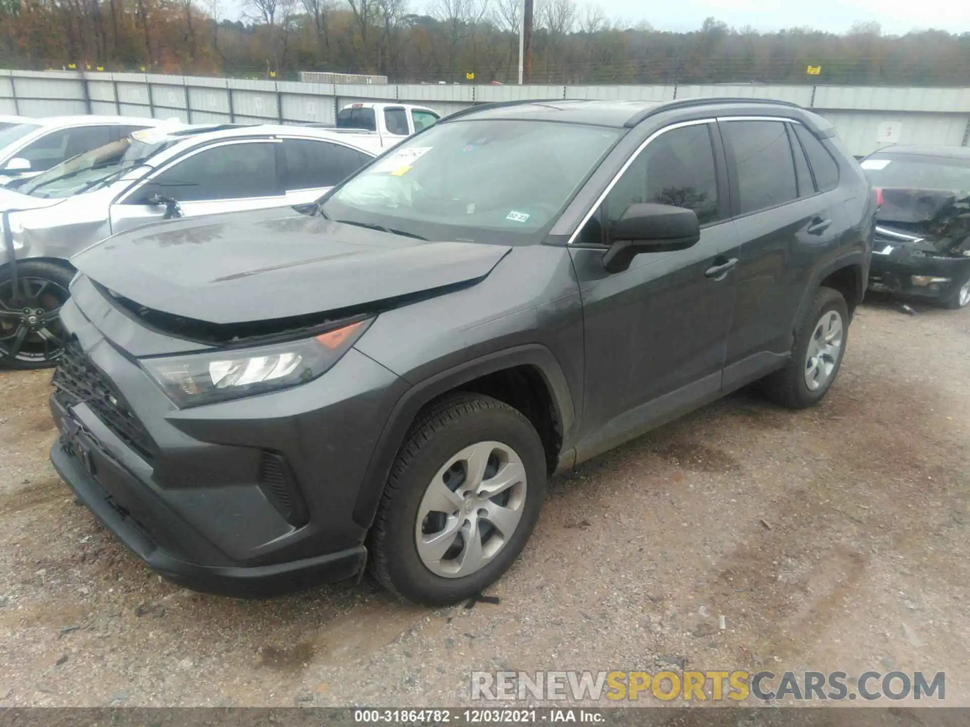 2 Photograph of a damaged car 2T3H1RFV3MC119591 TOYOTA RAV4 2021