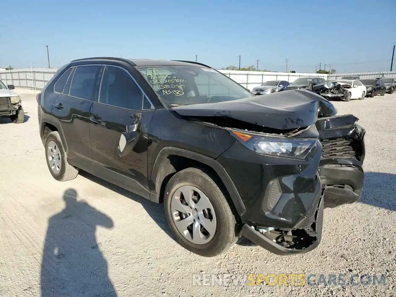 1 Photograph of a damaged car 2T3H1RFV3MC138285 TOYOTA RAV4 2021