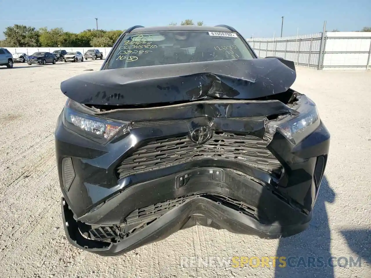 9 Photograph of a damaged car 2T3H1RFV3MC138285 TOYOTA RAV4 2021