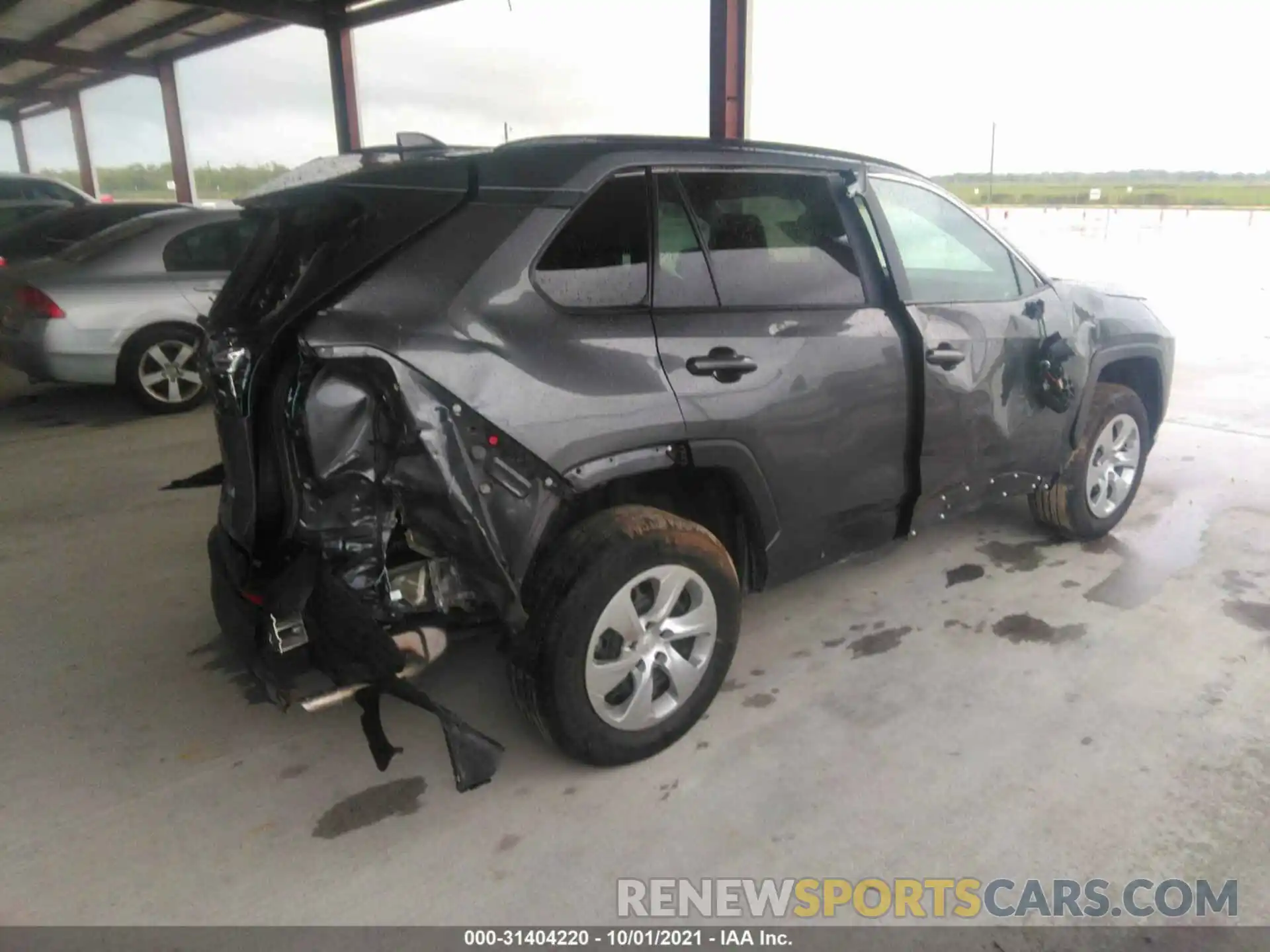 4 Photograph of a damaged car 2T3H1RFV3MC147892 TOYOTA RAV4 2021