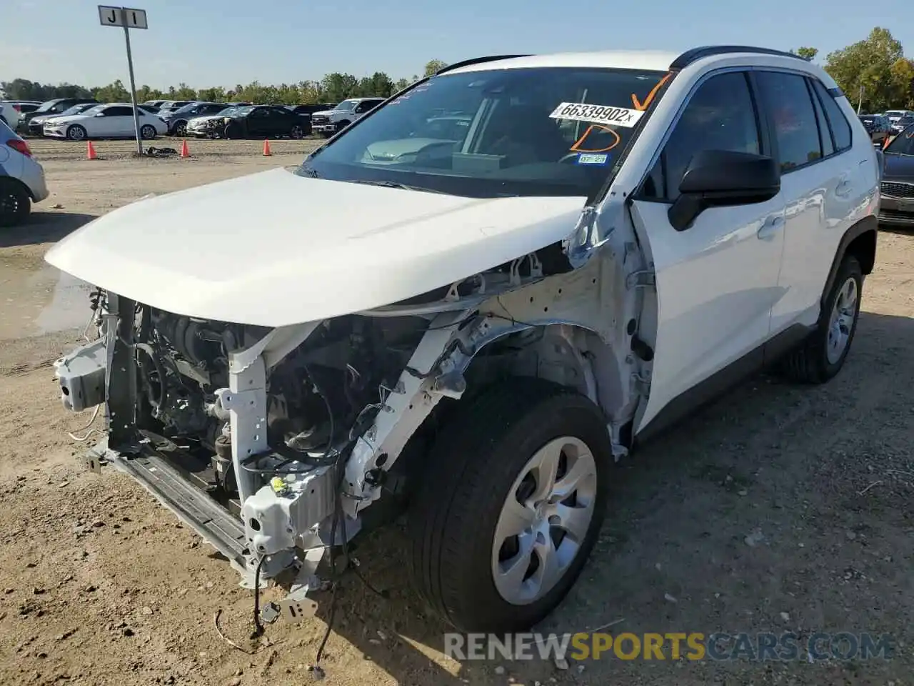 2 Photograph of a damaged car 2T3H1RFV3MC153014 TOYOTA RAV4 2021