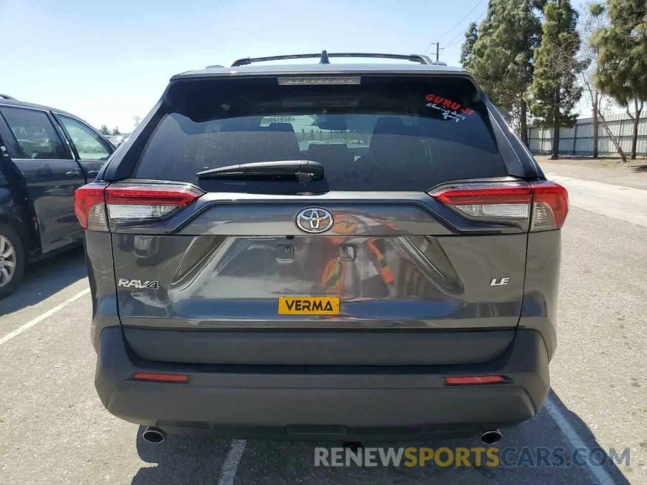 6 Photograph of a damaged car 2T3H1RFV3MC165938 TOYOTA RAV4 2021