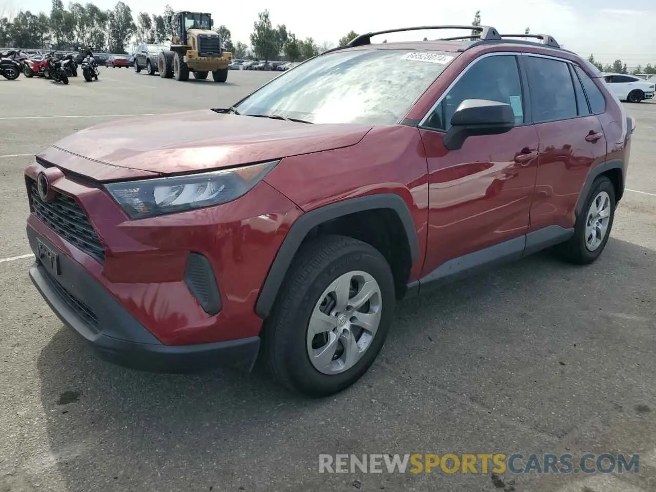 1 Photograph of a damaged car 2T3H1RFV3MW133621 TOYOTA RAV4 2021