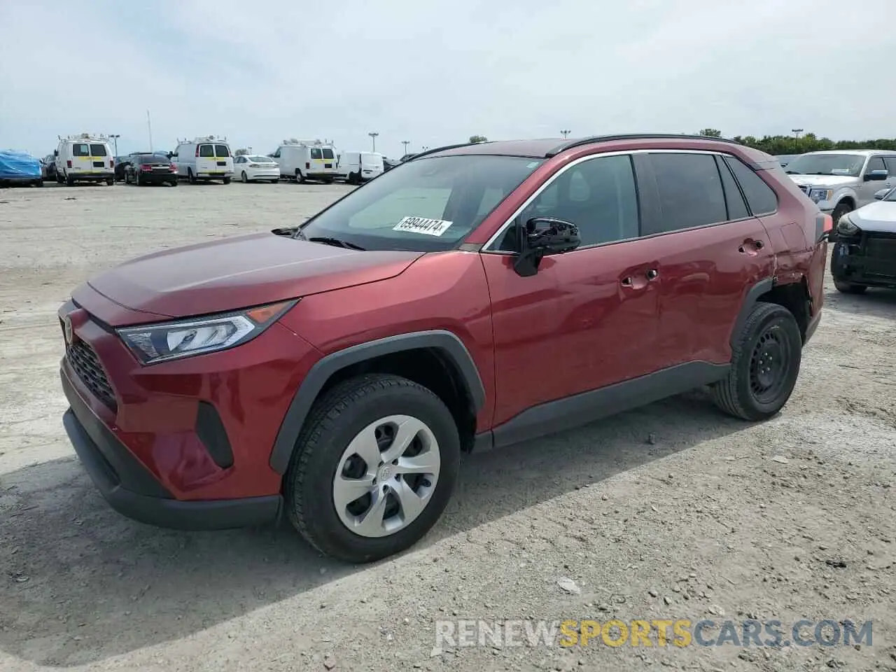 1 Photograph of a damaged car 2T3H1RFV3MW144750 TOYOTA RAV4 2021