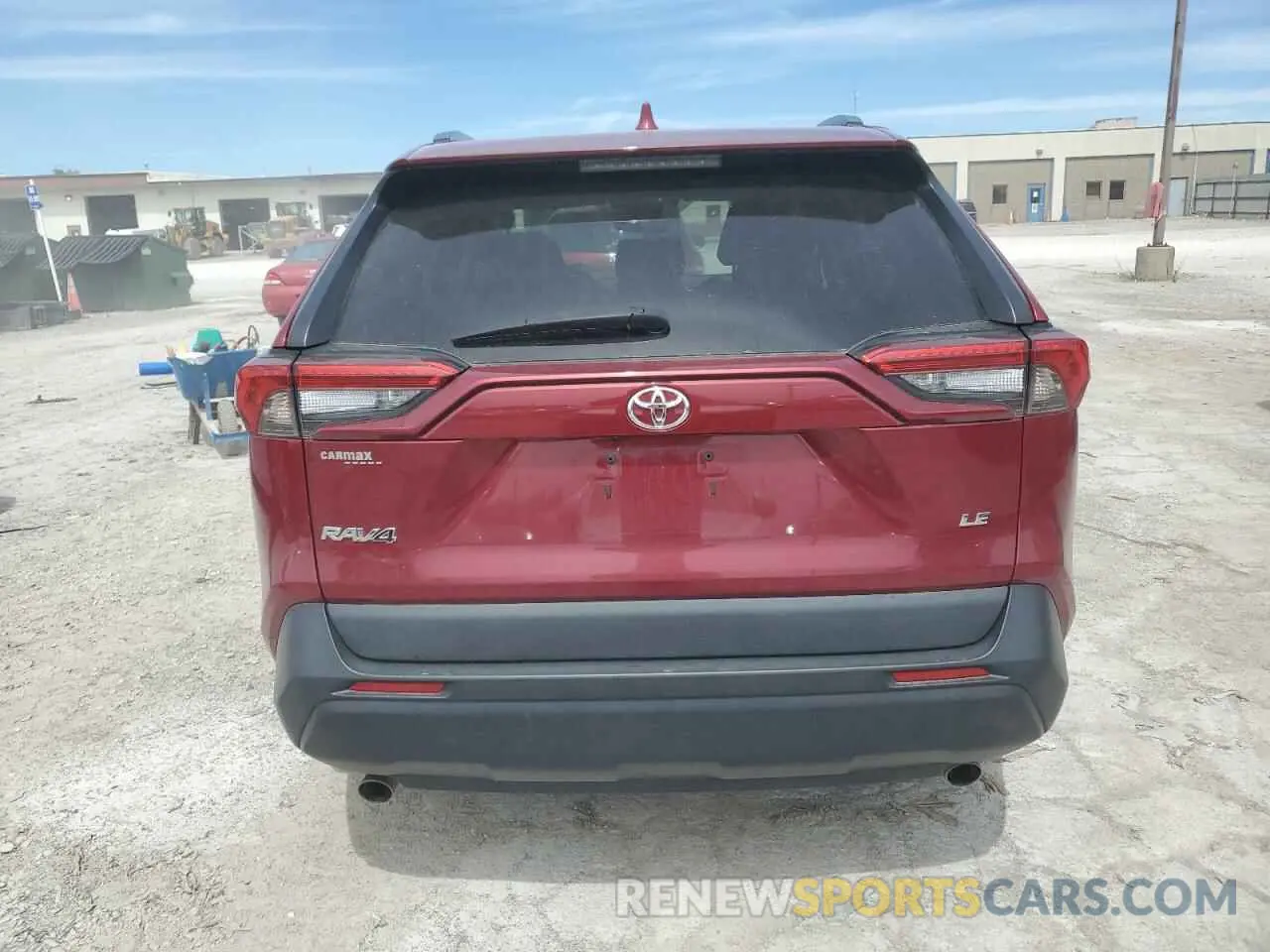 6 Photograph of a damaged car 2T3H1RFV3MW144750 TOYOTA RAV4 2021
