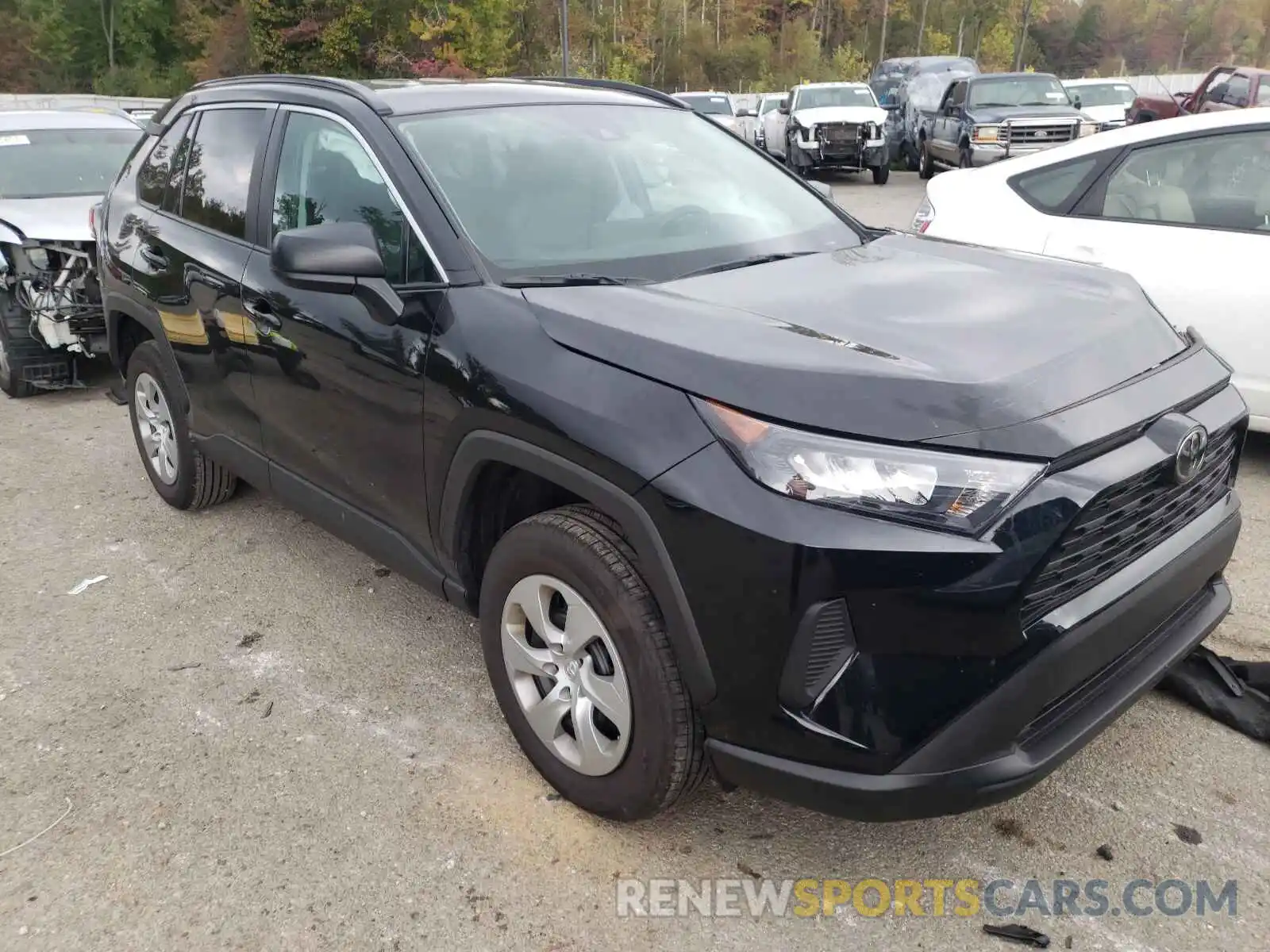 1 Photograph of a damaged car 2T3H1RFV3MW146739 TOYOTA RAV4 2021