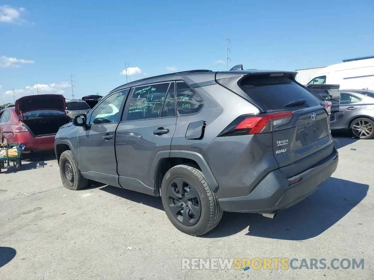 2 Photograph of a damaged car 2T3H1RFV3MW150242 TOYOTA RAV4 2021