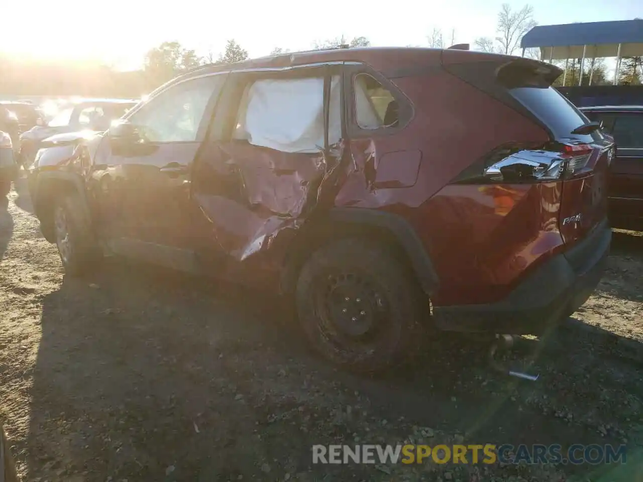 2 Photograph of a damaged car 2T3H1RFV3MW162746 TOYOTA RAV4 2021