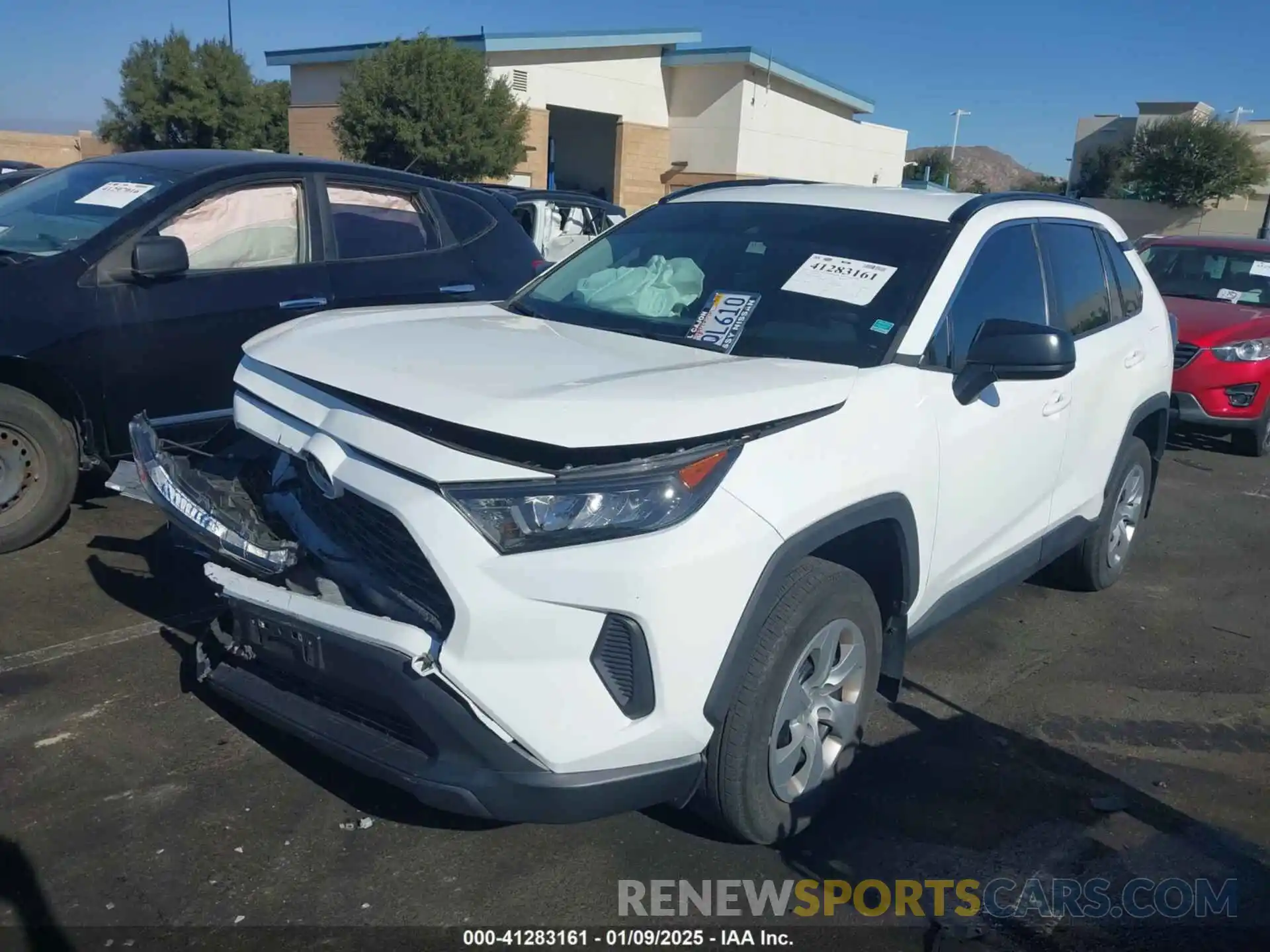 2 Photograph of a damaged car 2T3H1RFV3MW166926 TOYOTA RAV4 2021