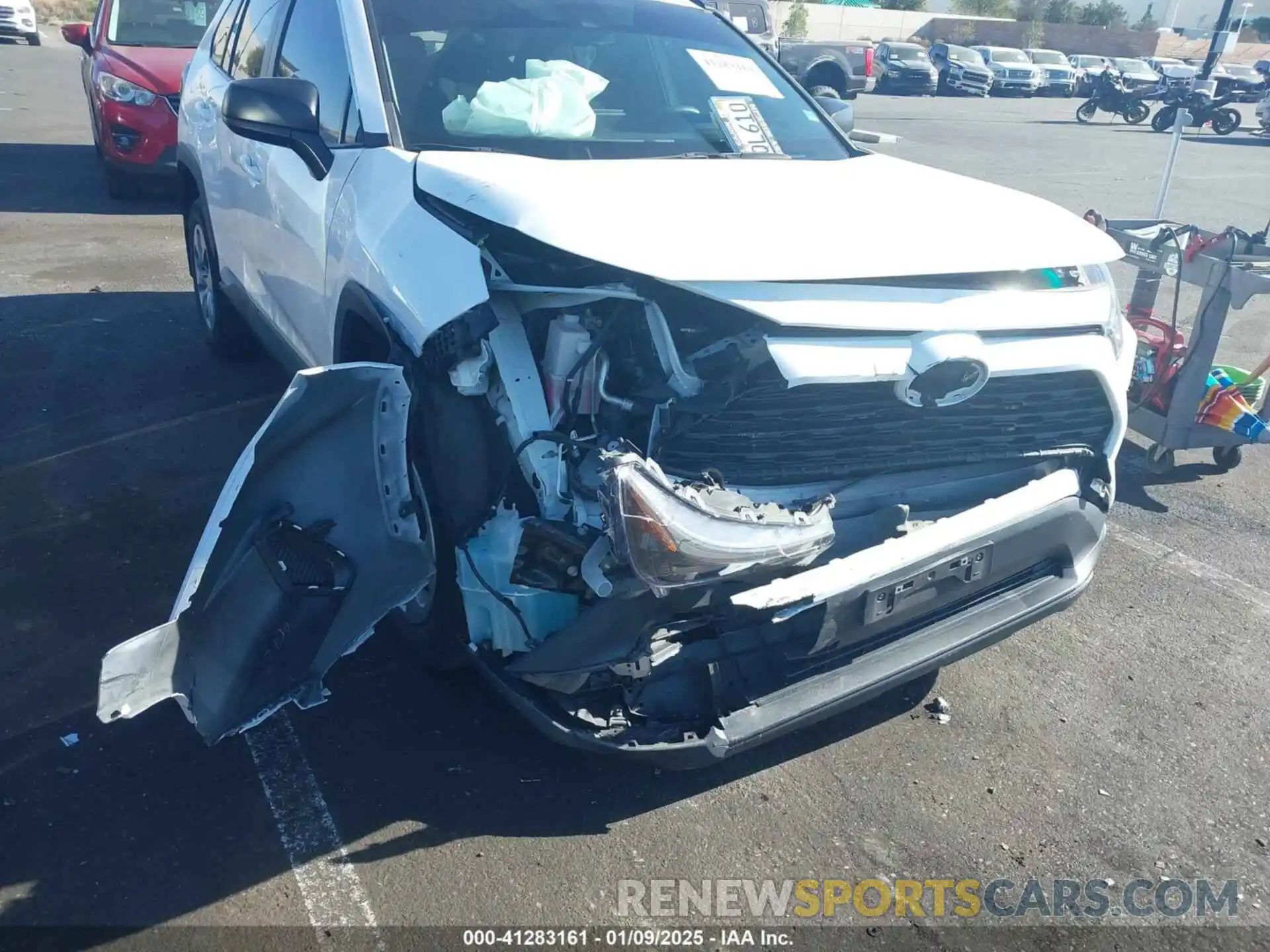 6 Photograph of a damaged car 2T3H1RFV3MW166926 TOYOTA RAV4 2021