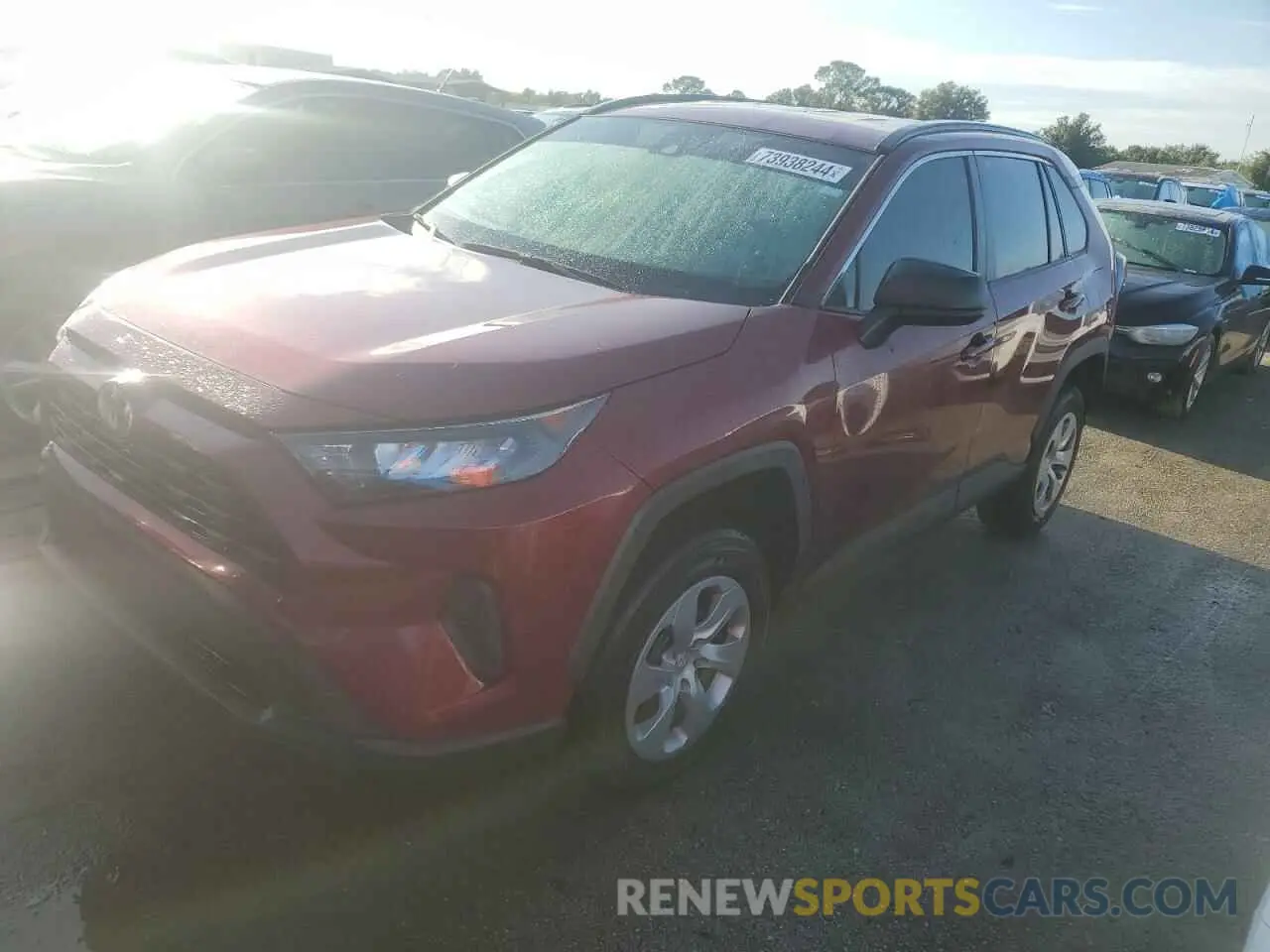 1 Photograph of a damaged car 2T3H1RFV3MW170264 TOYOTA RAV4 2021
