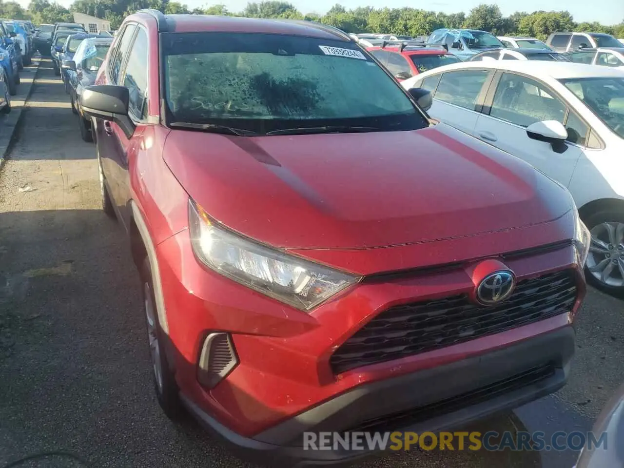 5 Photograph of a damaged car 2T3H1RFV3MW170264 TOYOTA RAV4 2021