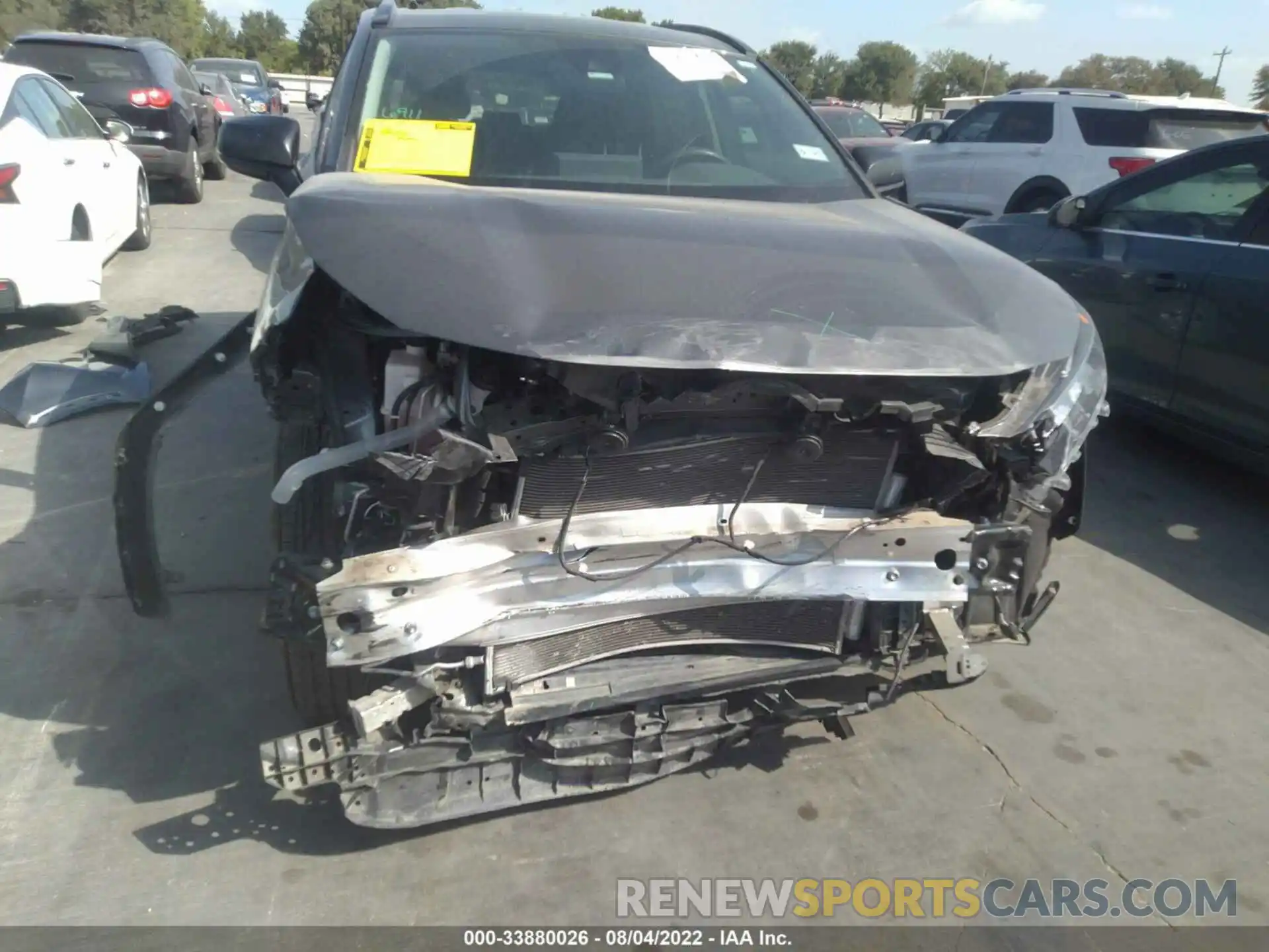 6 Photograph of a damaged car 2T3H1RFV4MC105232 TOYOTA RAV4 2021