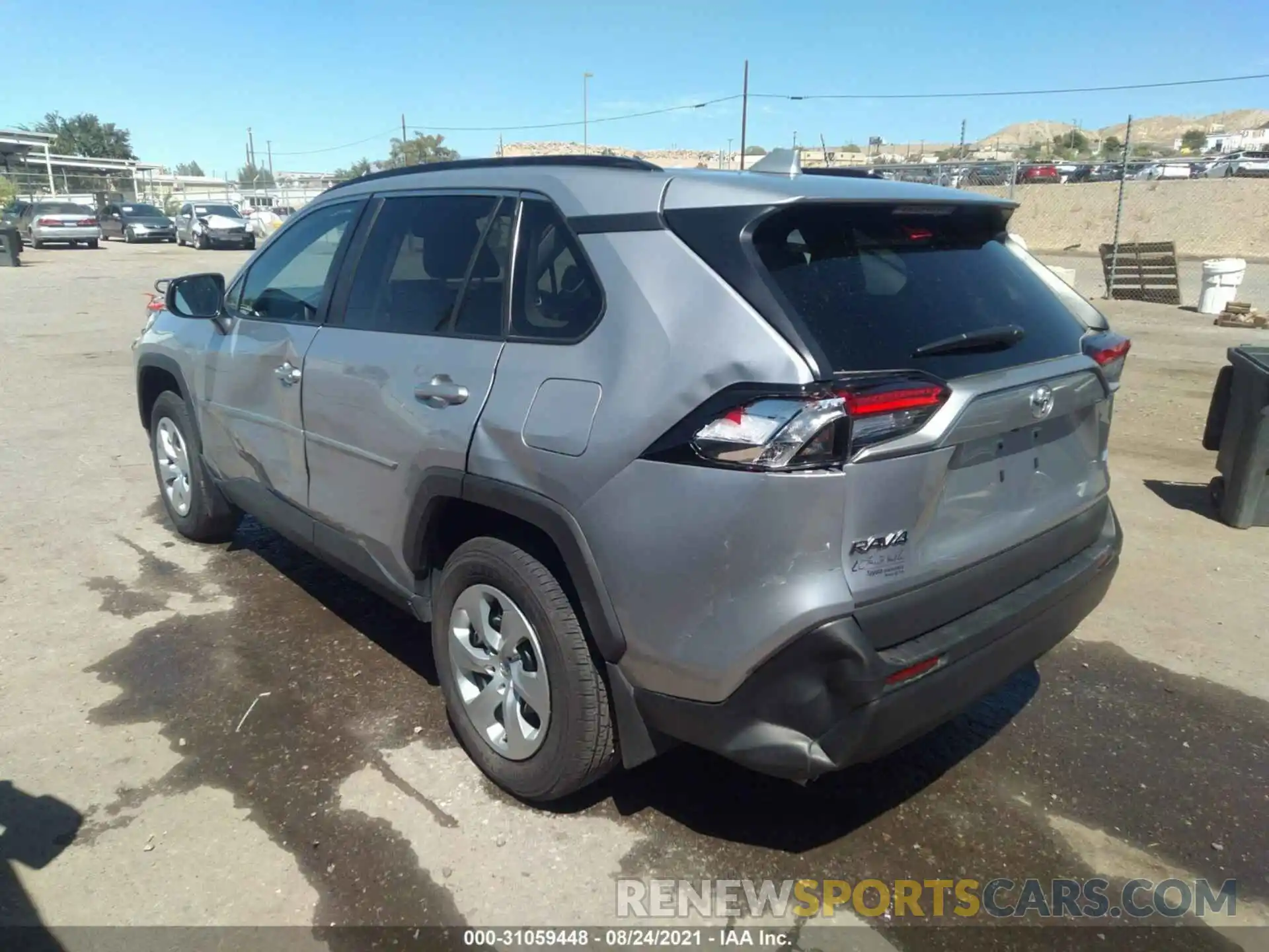 3 Photograph of a damaged car 2T3H1RFV4MC138148 TOYOTA RAV4 2021