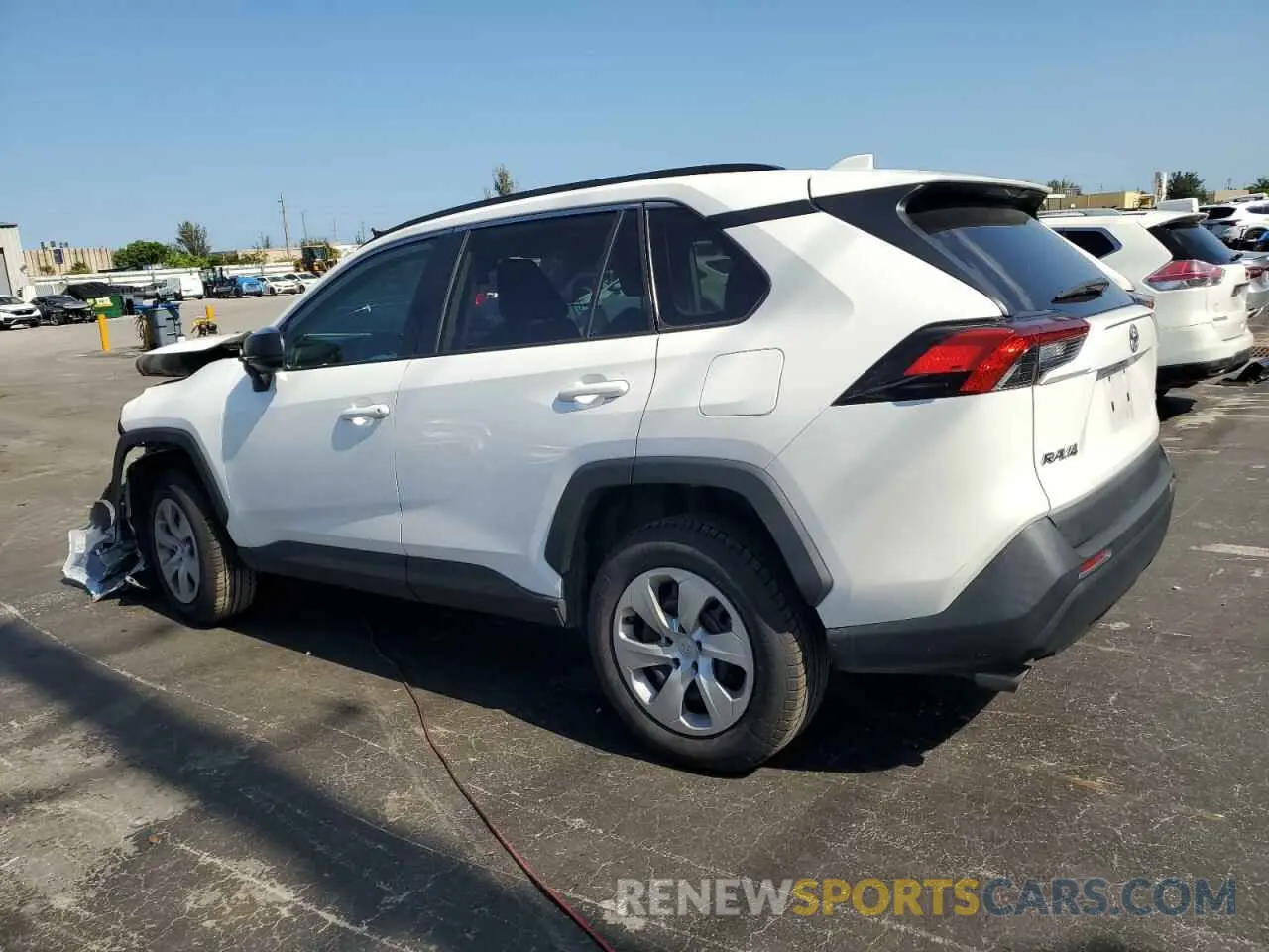 2 Photograph of a damaged car 2T3H1RFV4MC155175 TOYOTA RAV4 2021