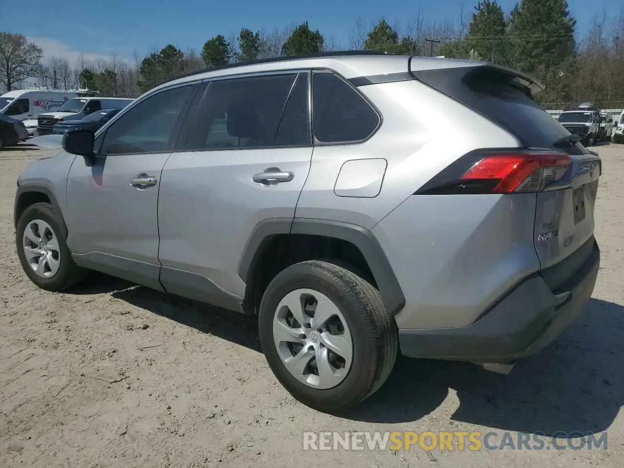 2 Photograph of a damaged car 2T3H1RFV4MC162126 TOYOTA RAV4 2021
