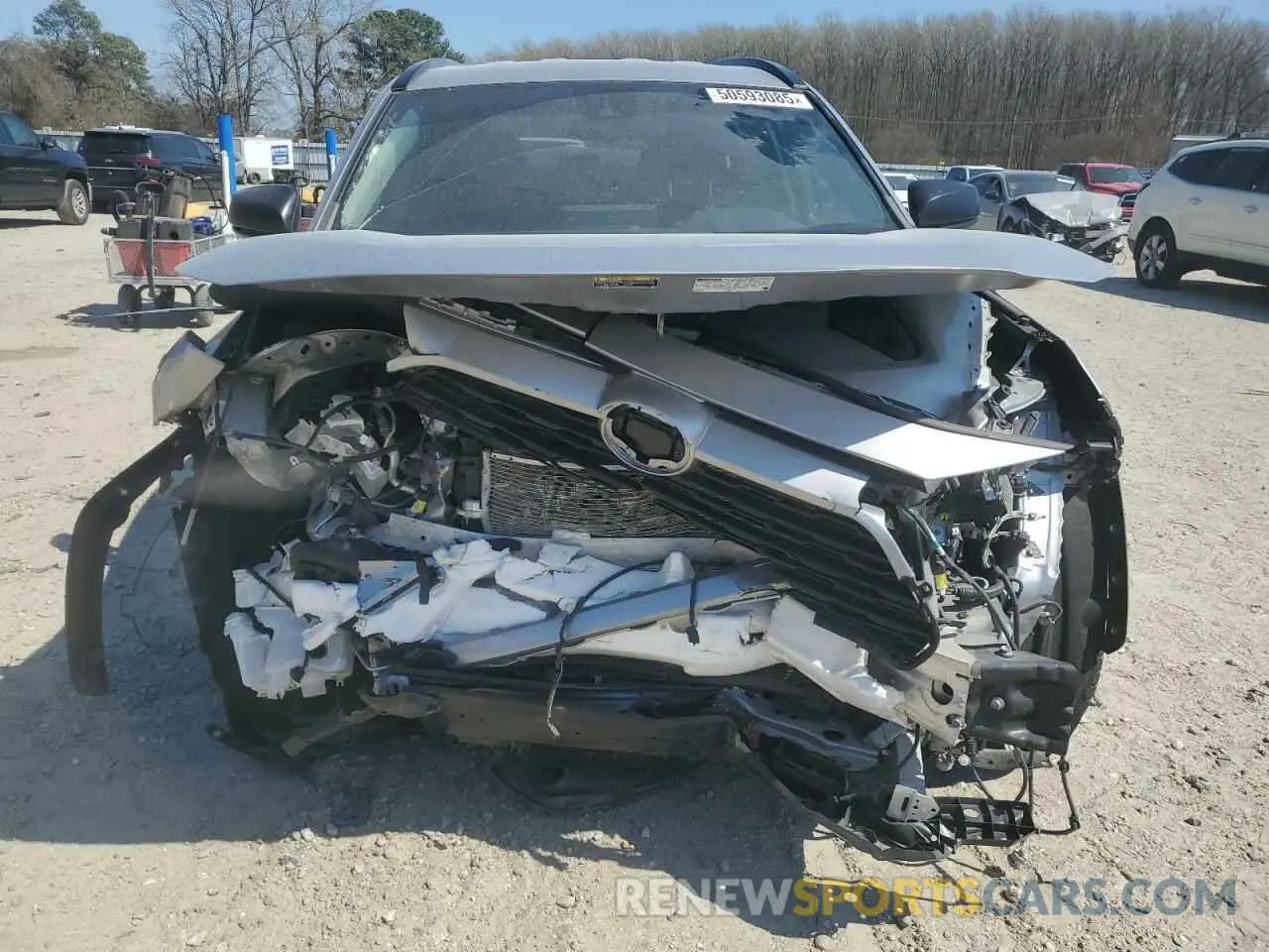 5 Photograph of a damaged car 2T3H1RFV4MC162126 TOYOTA RAV4 2021