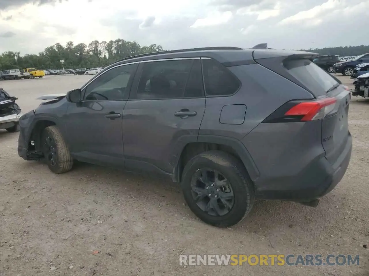 2 Photograph of a damaged car 2T3H1RFV4MC166080 TOYOTA RAV4 2021