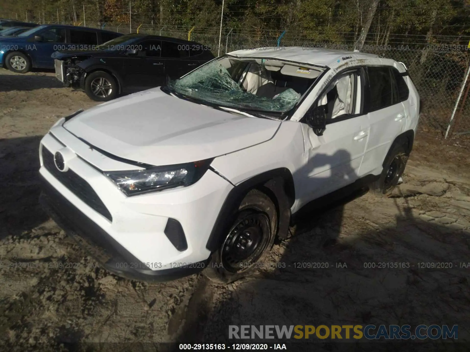 2 Photograph of a damaged car 2T3H1RFV4MW107223 TOYOTA RAV4 2021