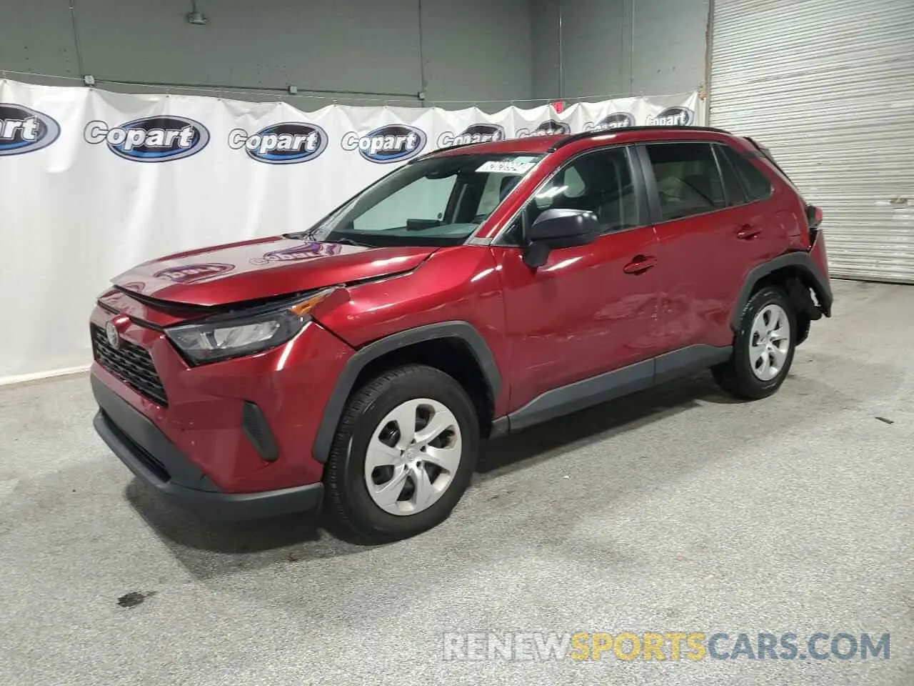 1 Photograph of a damaged car 2T3H1RFV4MW128797 TOYOTA RAV4 2021